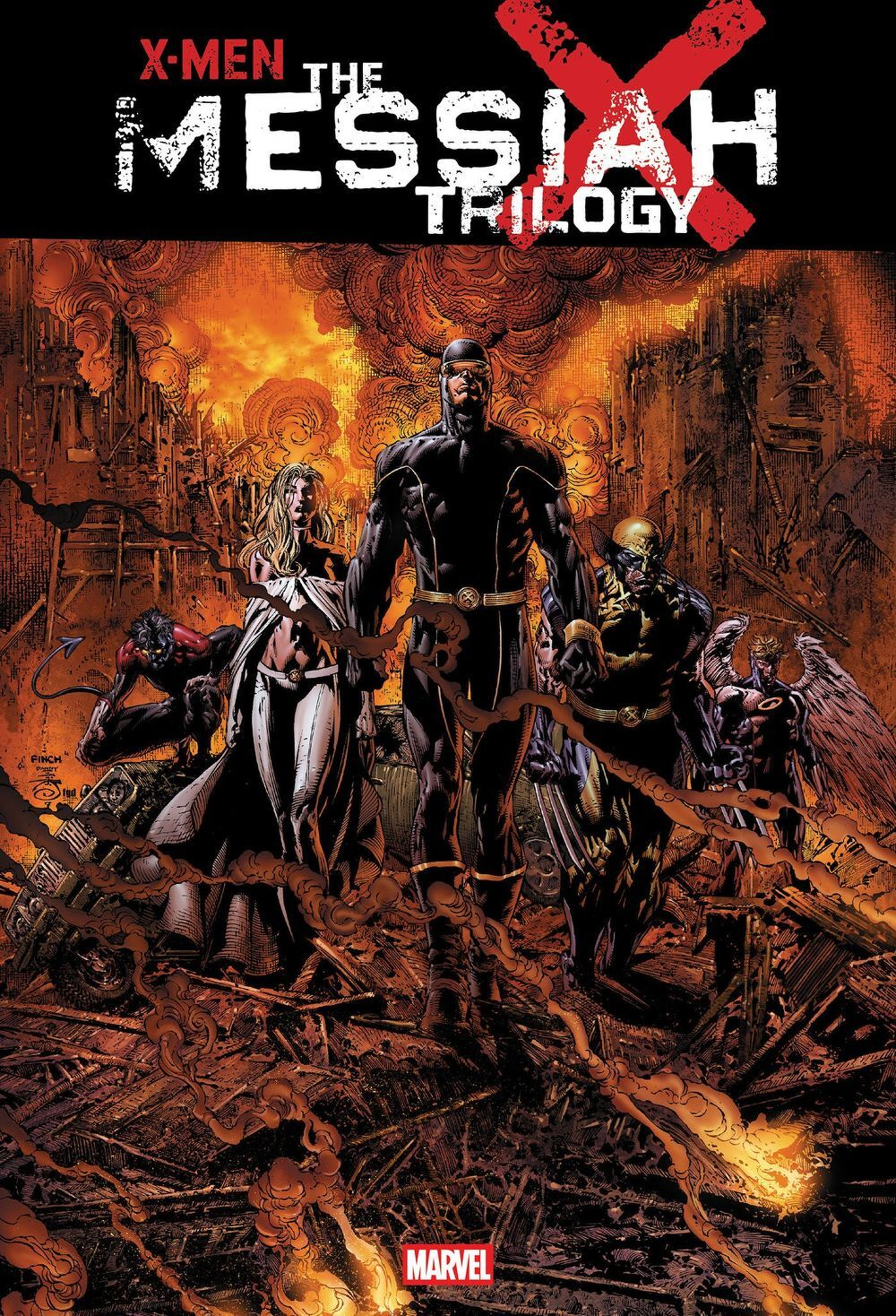 X-Men The Messiah Trilogy Omnibus HC (Cover A David Finch Book Market Variant)