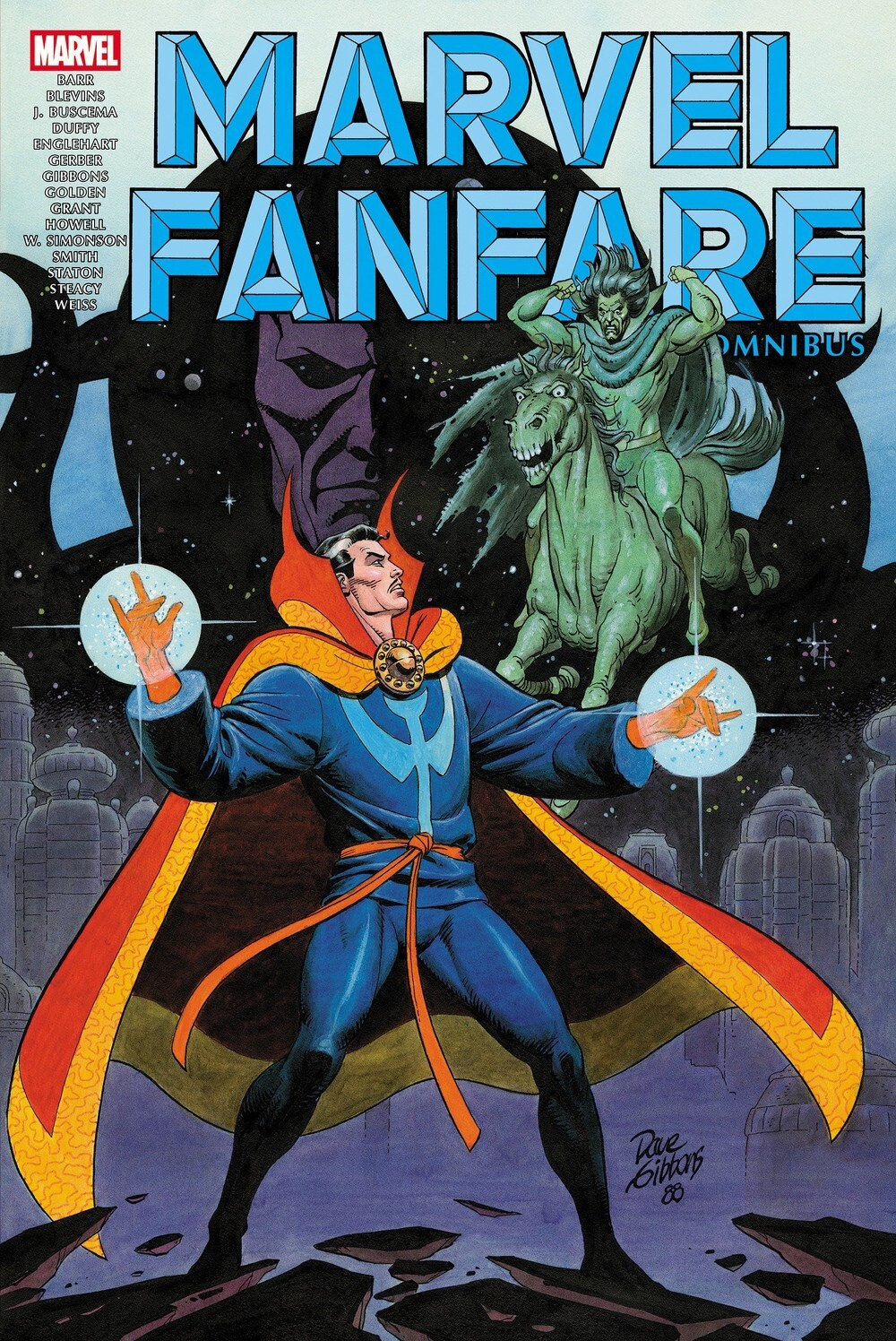 Marvel Fanfare Omnibus Volume 3 HC (Cover A Dave Gibbons Book Market Variant)