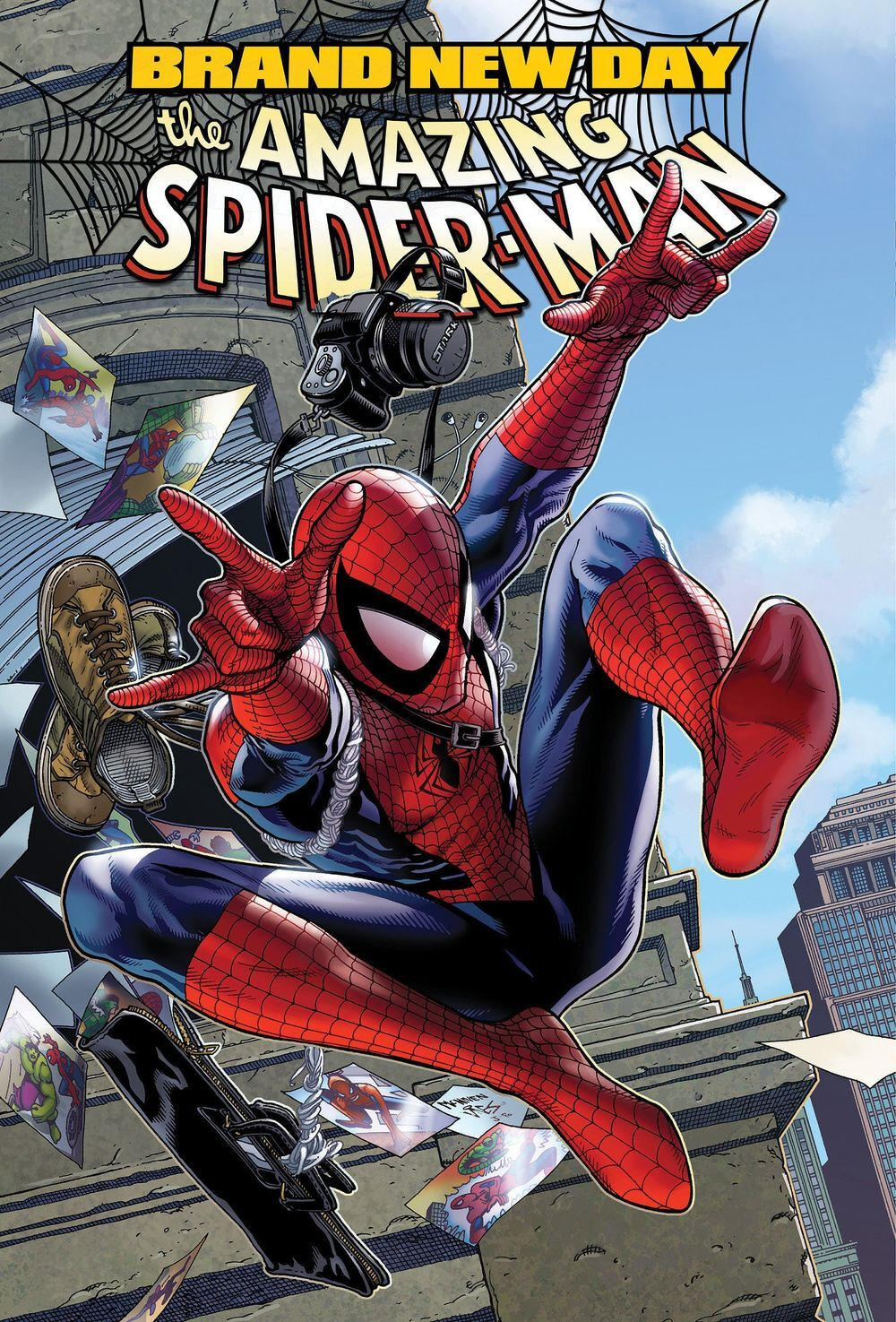 Spider-Man Brand New Day Omnibus Volume 3 HC (Cover A Steve McNiven Book Market Variant)