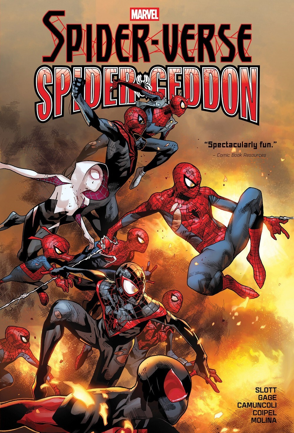 Spider-Verse/Spider-Geddon Omnibus HC (Cover A Olivier Coipel Book Market Variant)(New Printing)