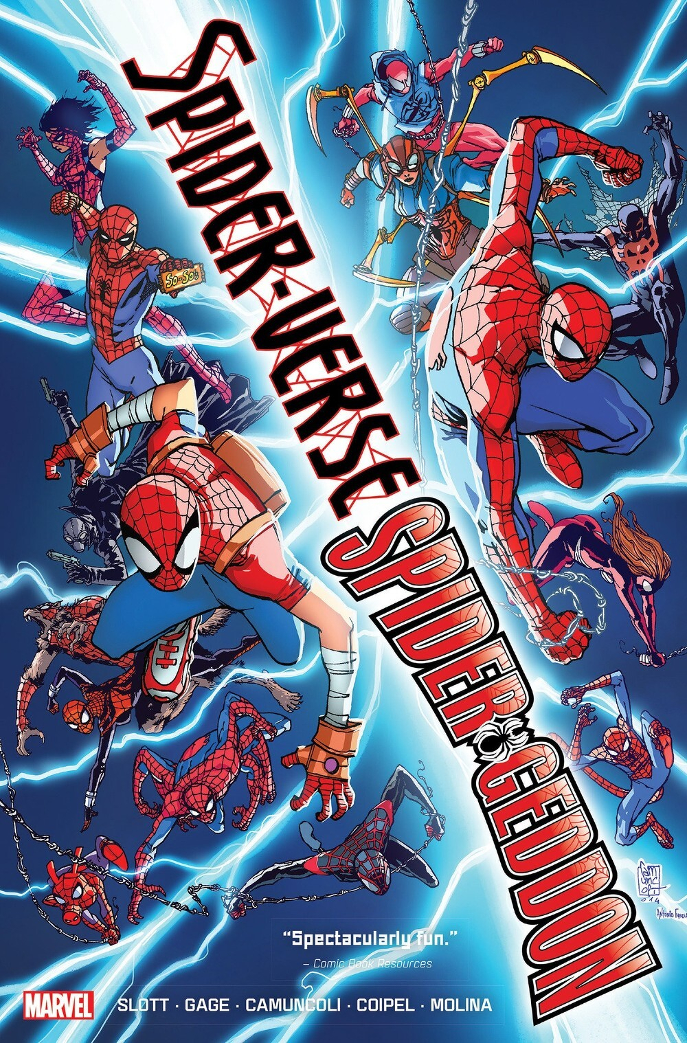 Spider-Verse/Spider-Geddon Omnibus HC (Cover B Giuseppe Camuncoli Direct Market Variant)(New Printing)