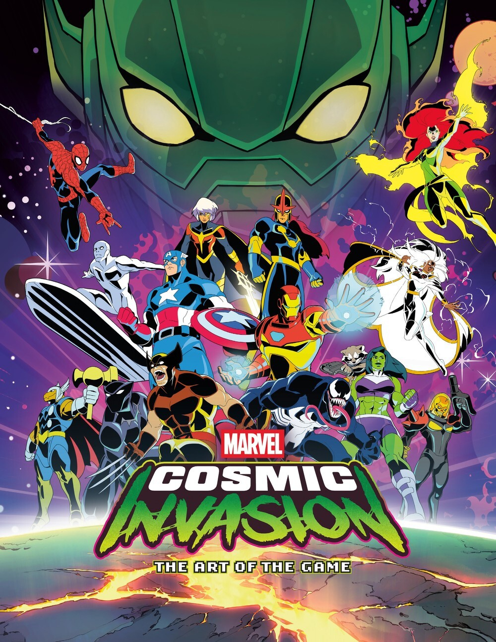 MARVEL Cosmic Invasion The Art Of The Game HC