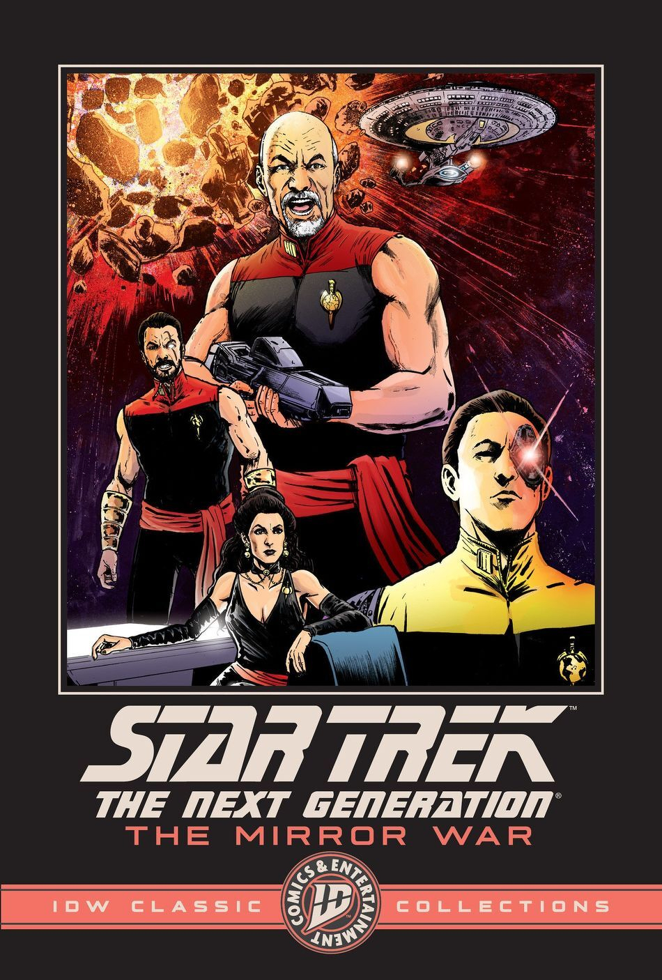 Star Trek The Next Generation The Mirror War IDW Classic Collections TP