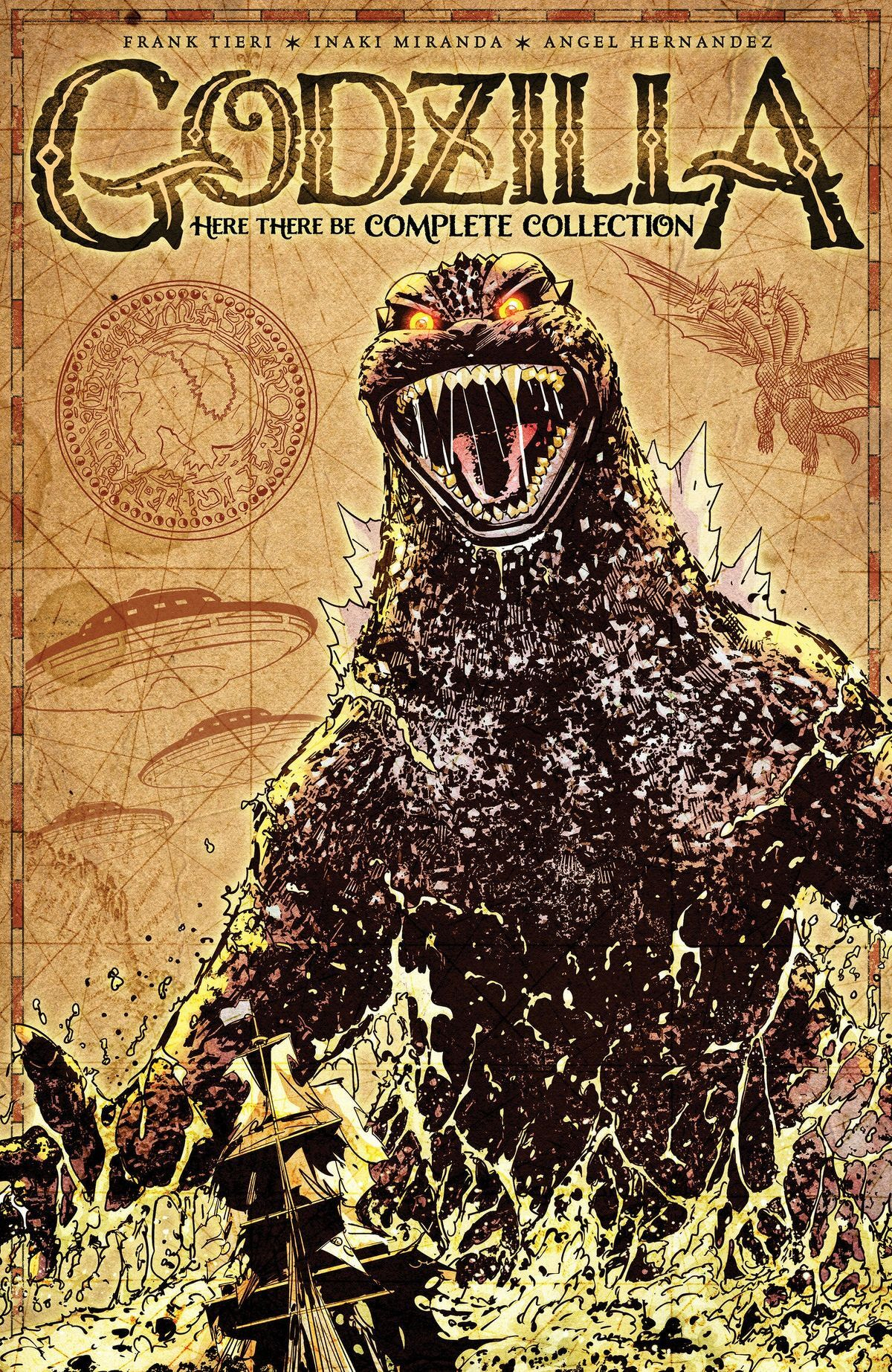 Godzilla Here There Be Complete Collection TP