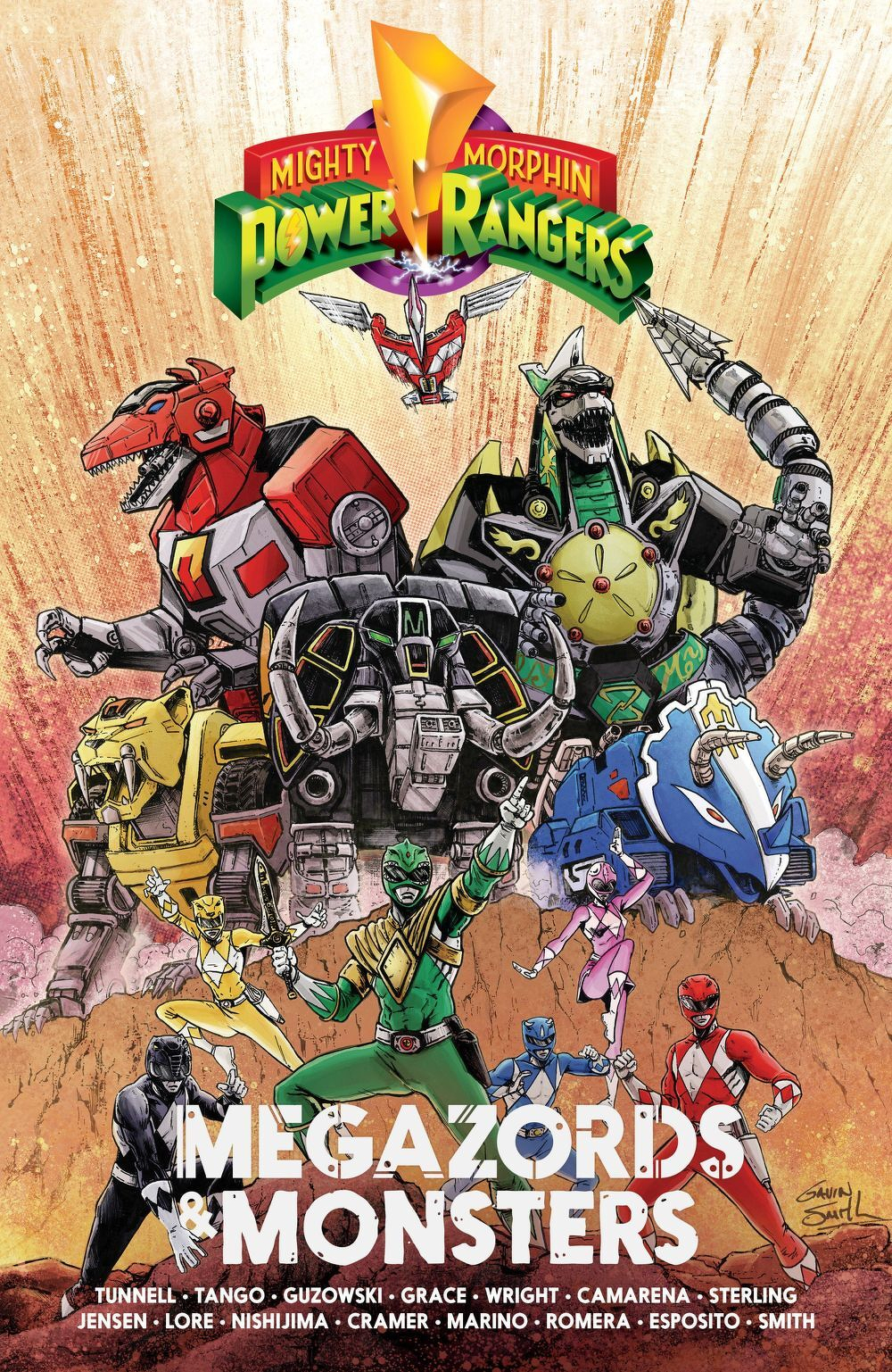 Mighty Morphin Power Rangers Megazords And Monsters TP