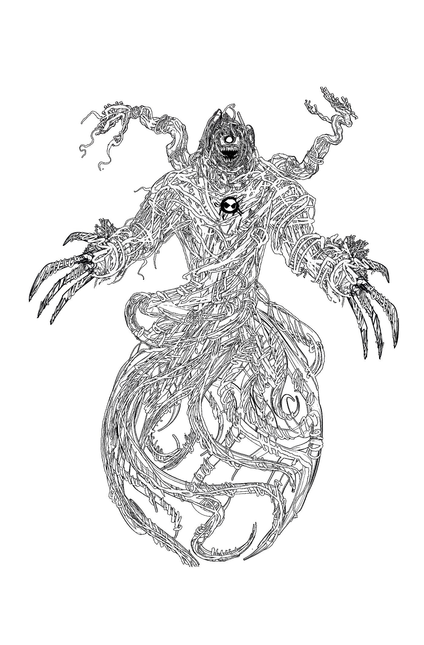 Character designs by artist Robert Carey, available in Ben 10 Creator Files