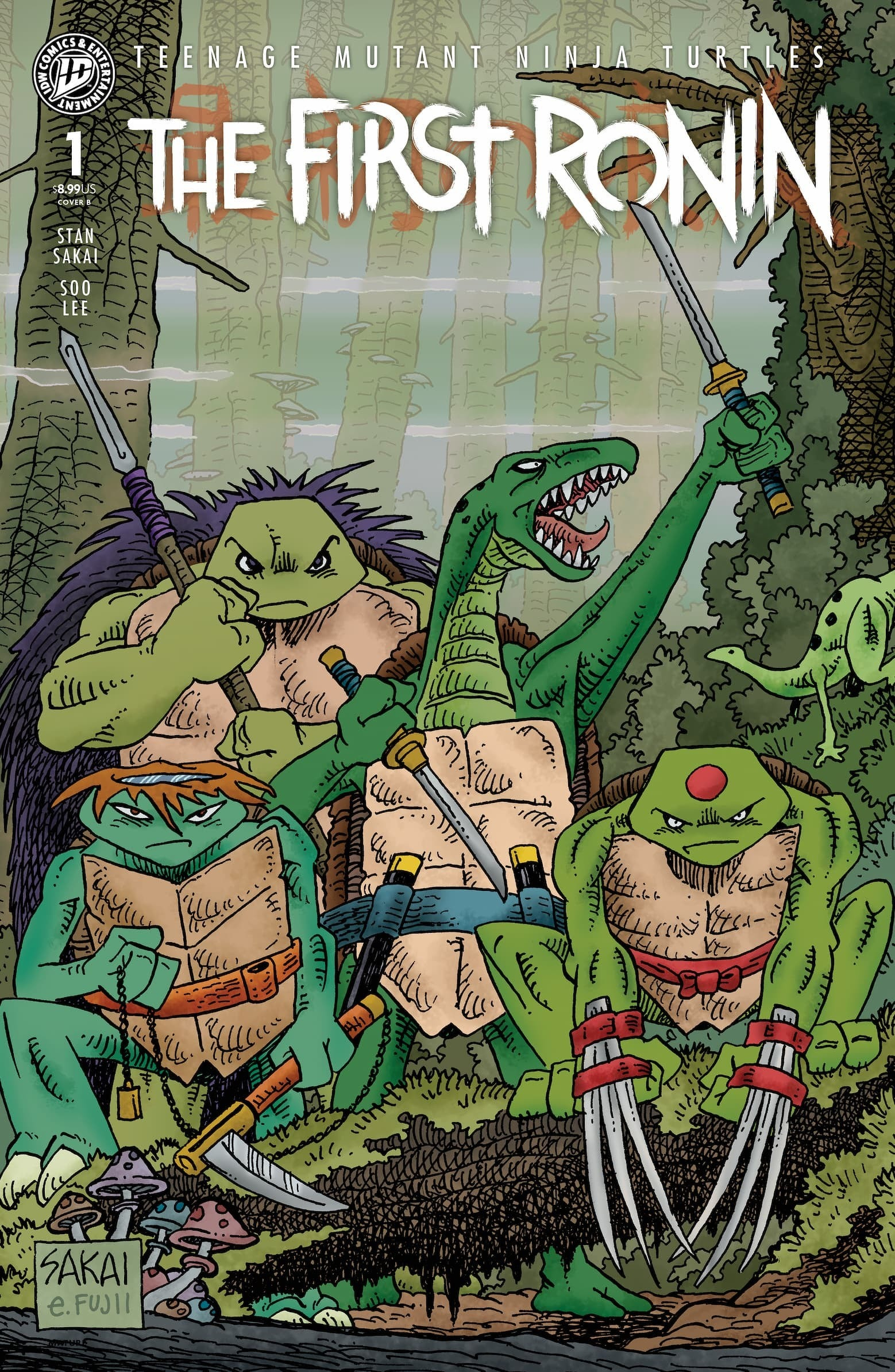 Variant cover by Stan Sakai, Emi Fujii