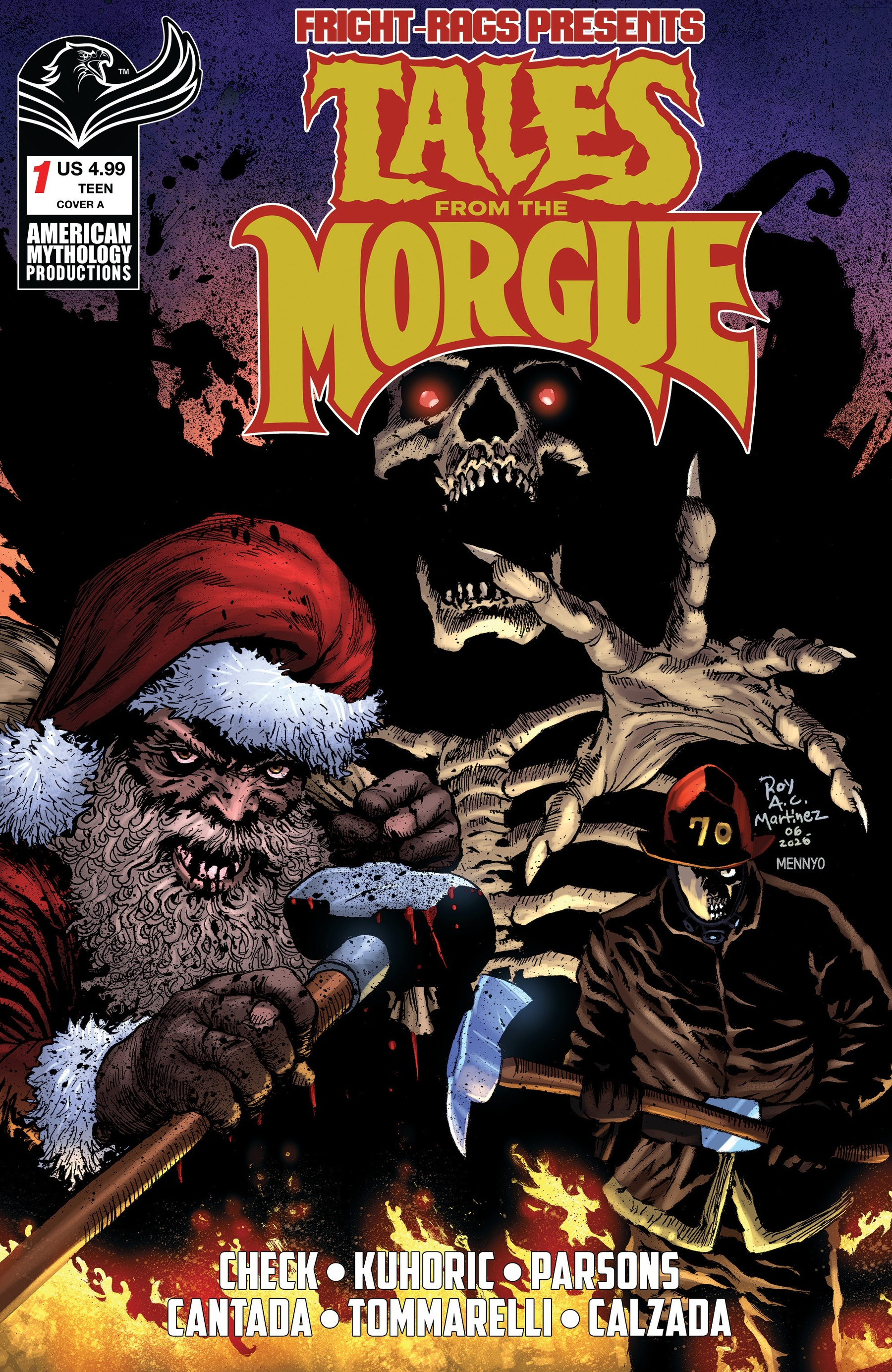 American Mythology Comics and Fright-Rags announce TALES FROM THE MORGUE thumbnail