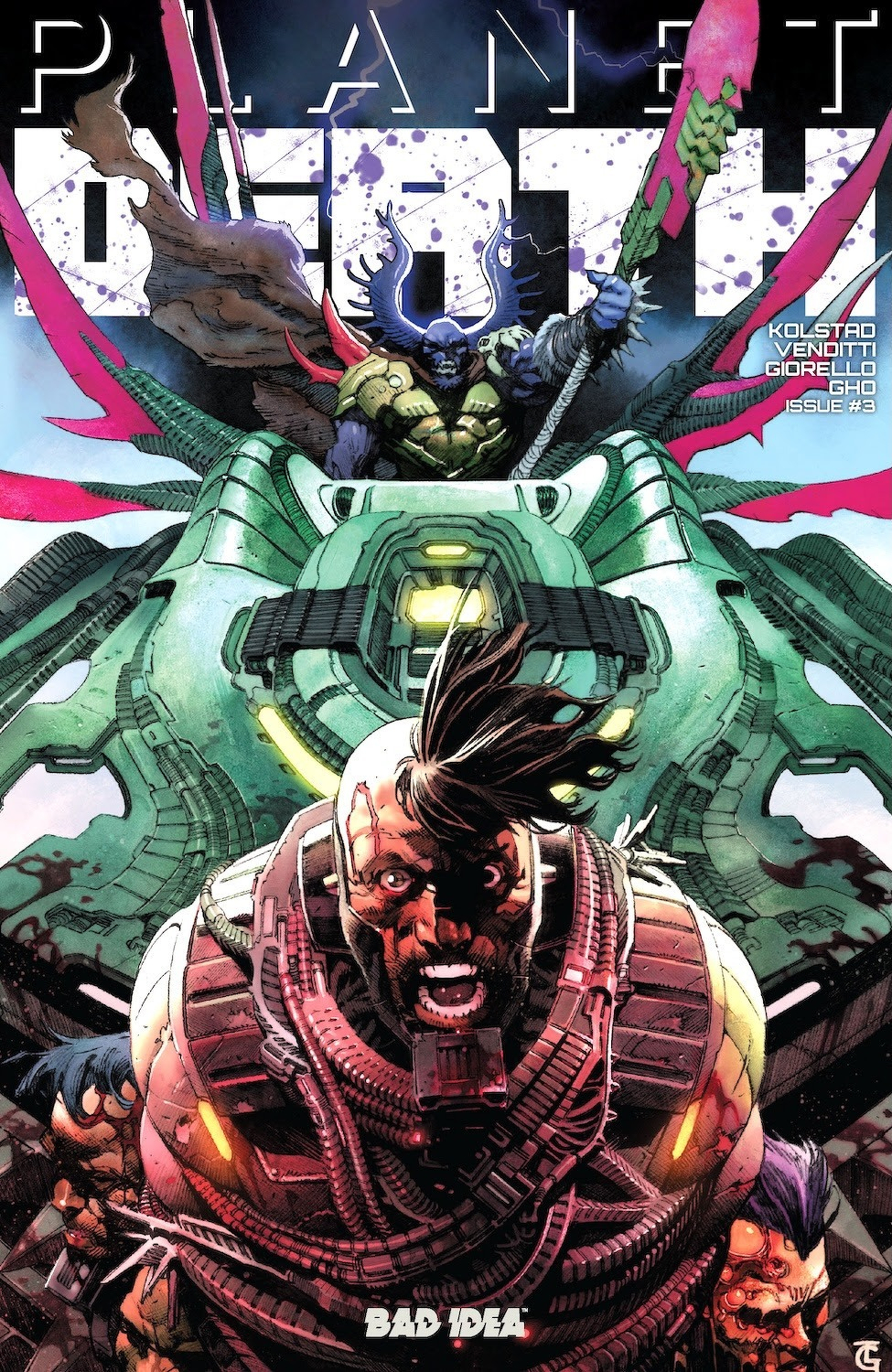 Preview of PLANET DEATH #3 from Bad Idea