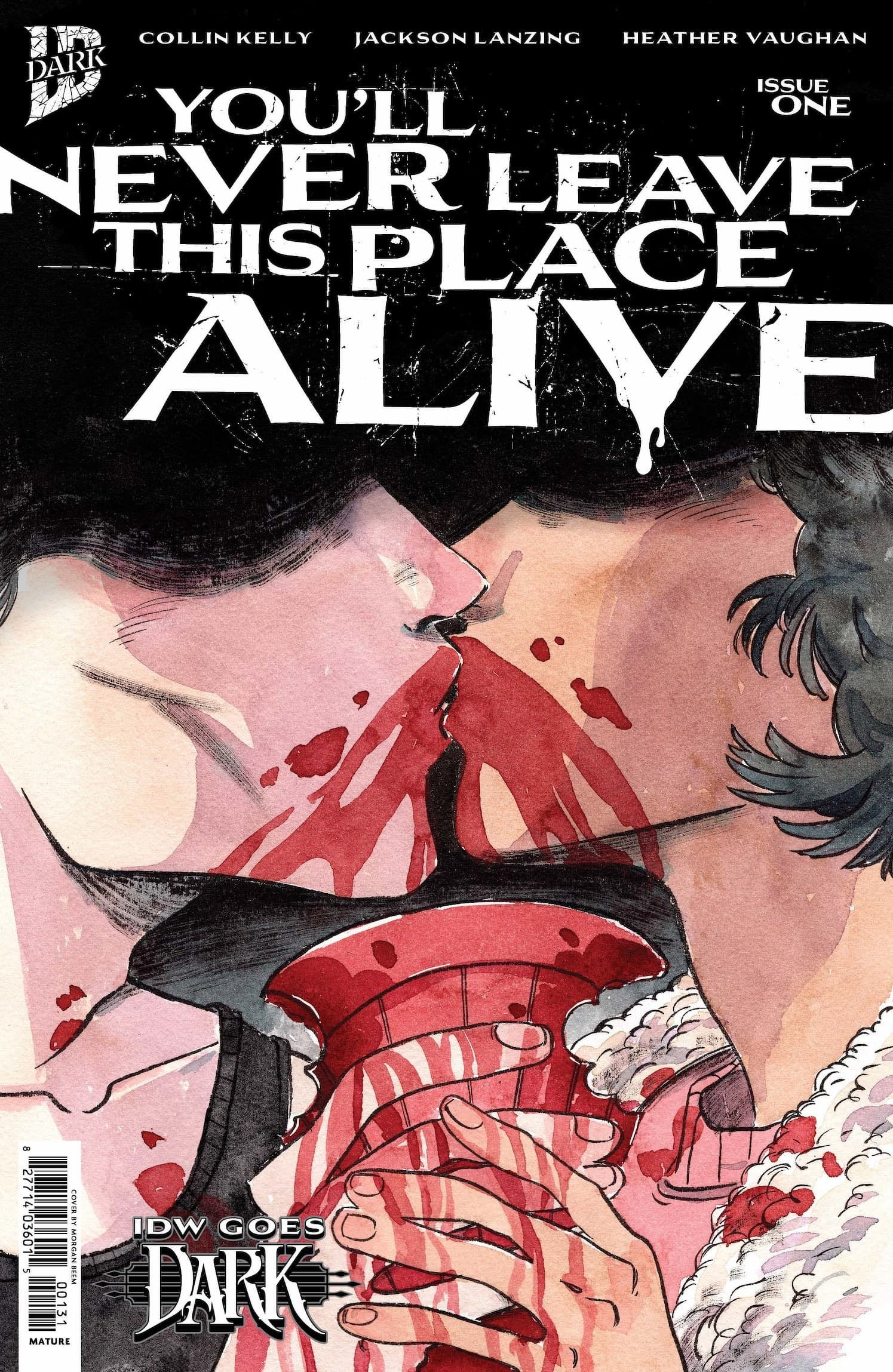 Cover C IDW GOES DARK Variant by Morgan Beem