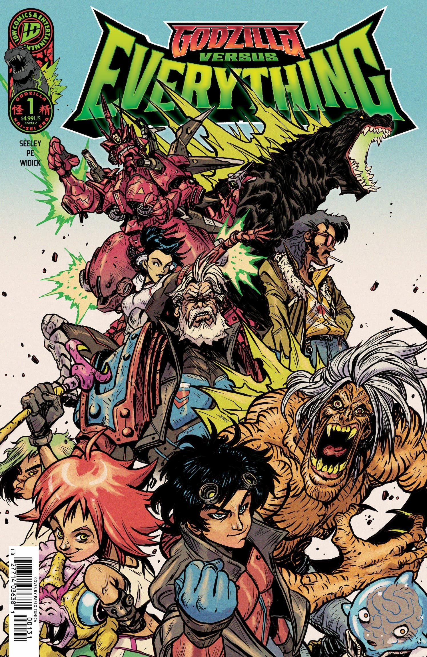 Variant cover by Pablo Tunica