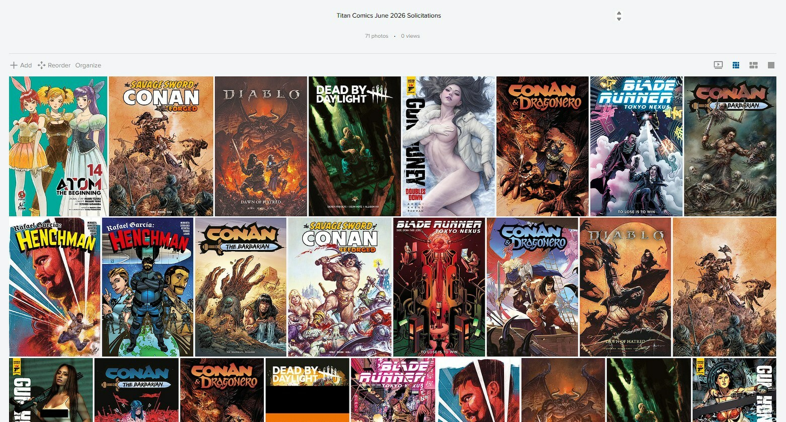 Titan Comics June 2026 Solicitations