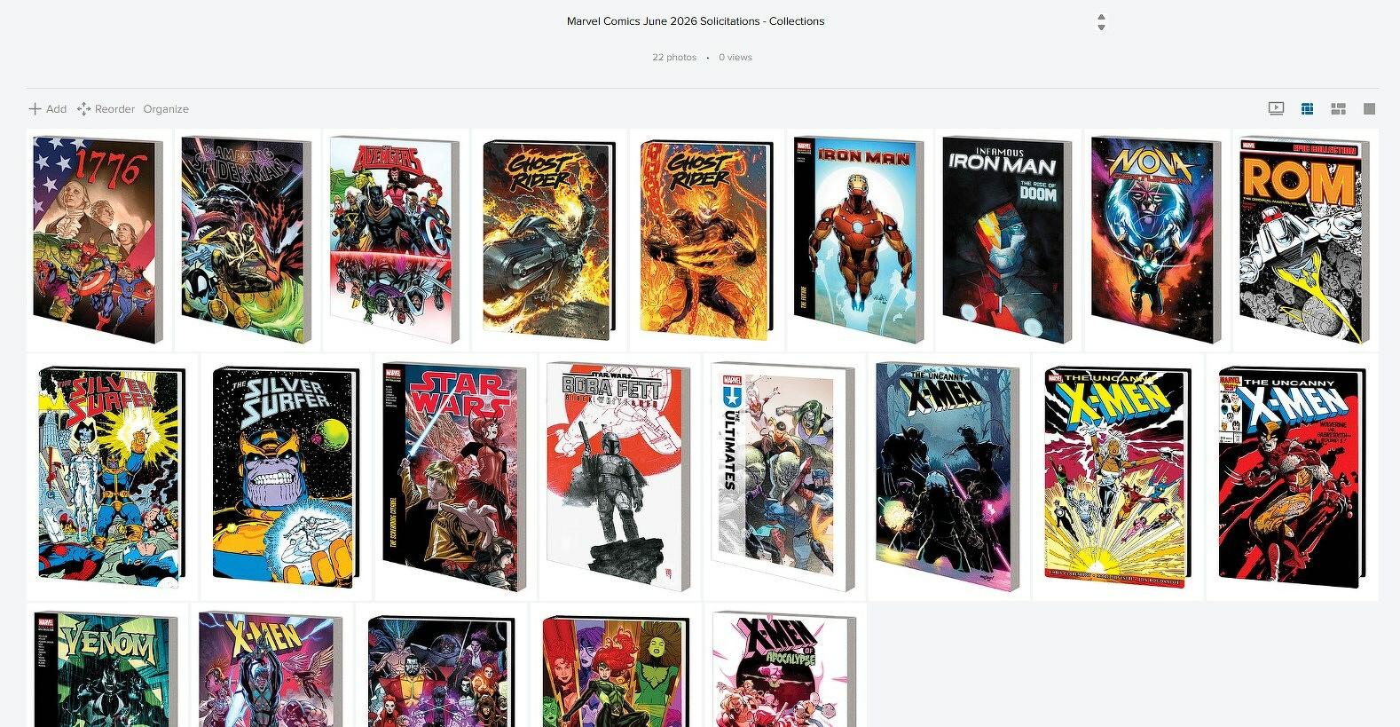 Marvel Comics June 2026 Solicitations - Collections