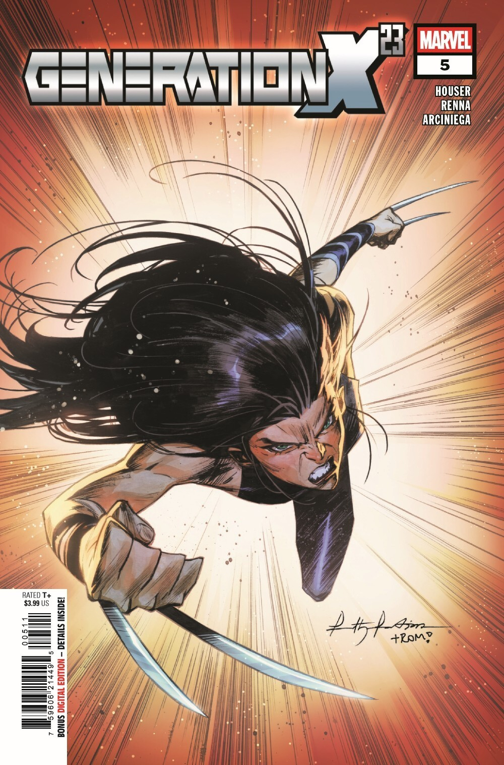 Chuck's Previews - GENERATION X-23 #5 thumbnail