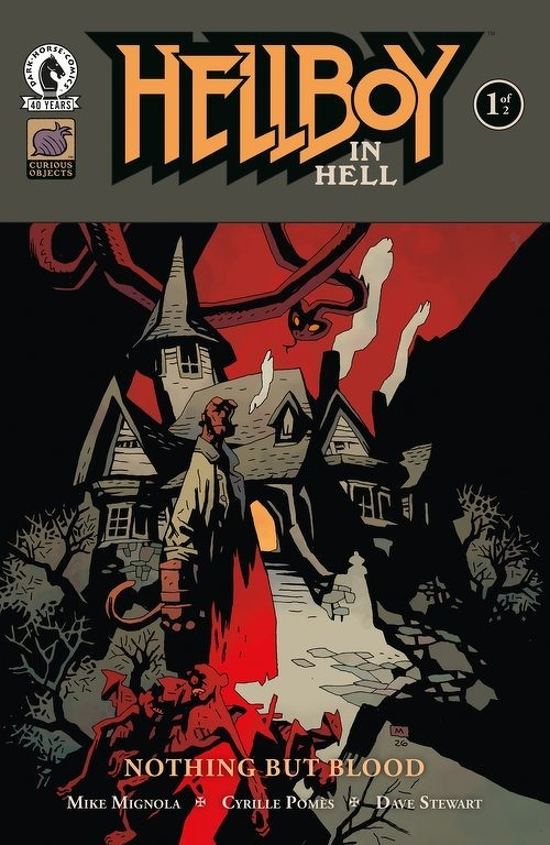 Hellboy in Hell Nothing But Blood #1 Variant B.