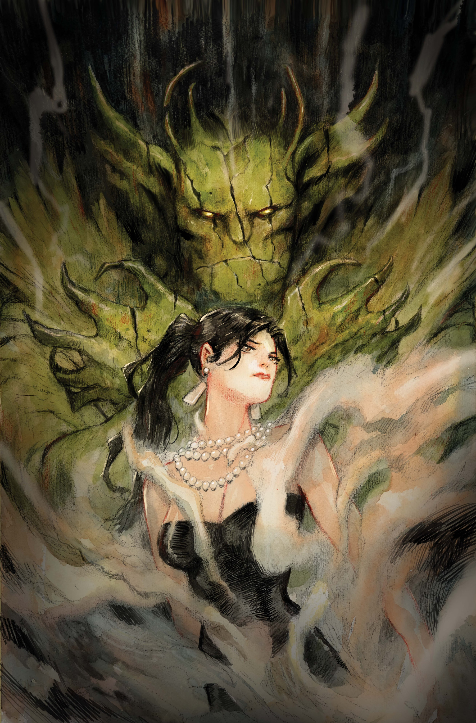 Hide Nor Hair #1 variant covers by Reiko Murakami, Jasmine Darnell, Niko Henrichon