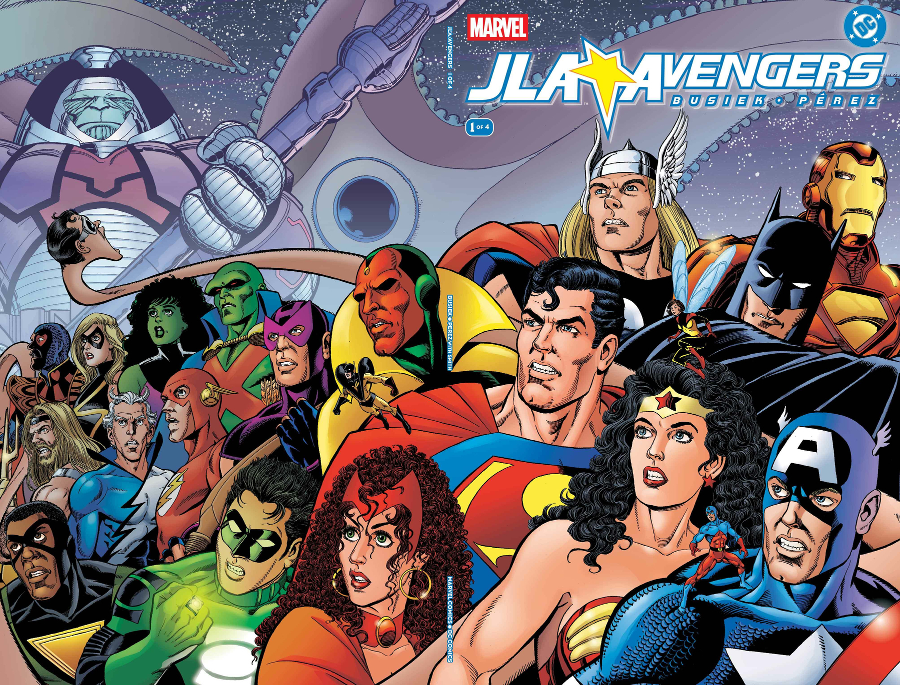 JLA/AVENGERS #1 FACSIMILE EDITION.