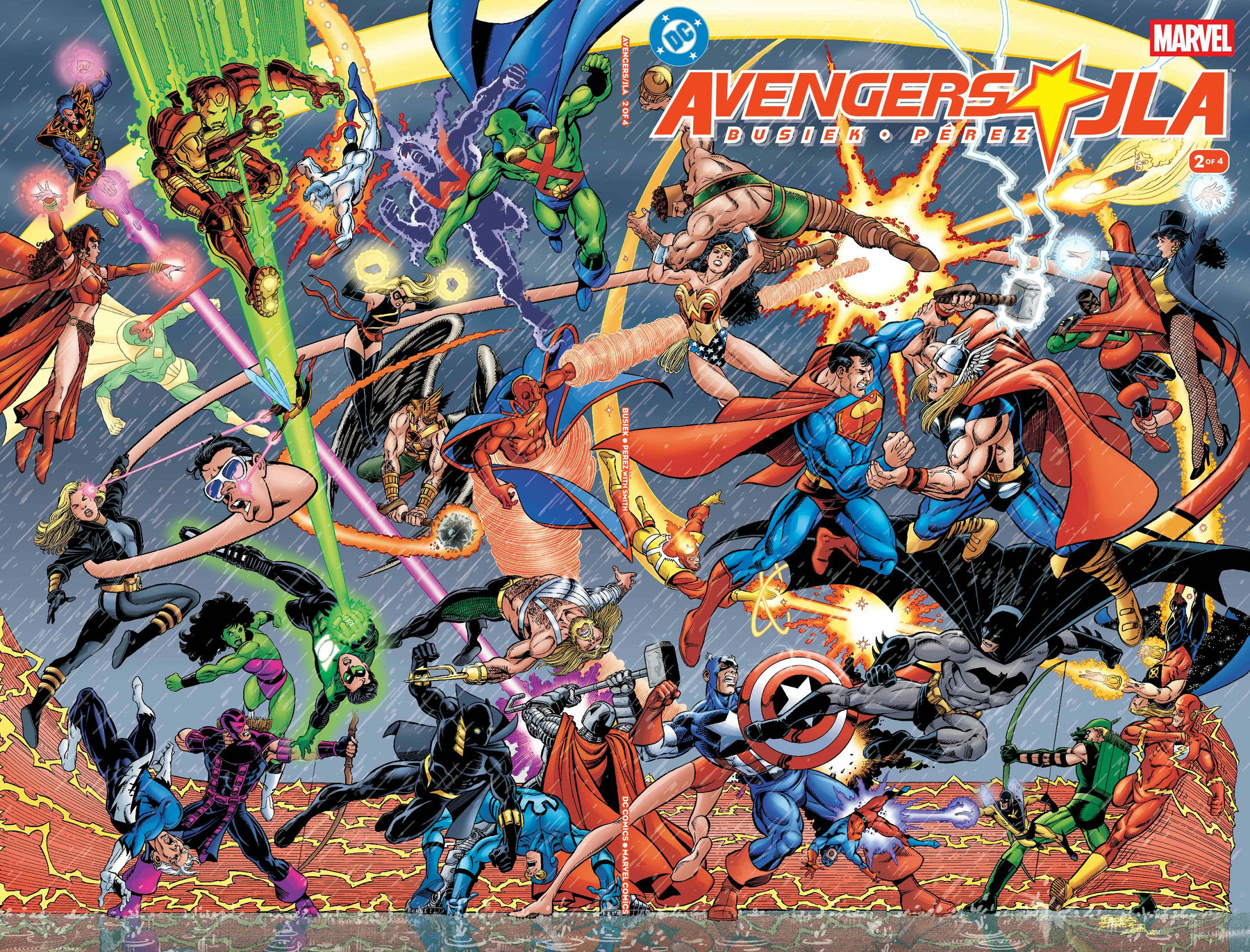 AVENGERS/JLA #2 FACSIMILE EDITION