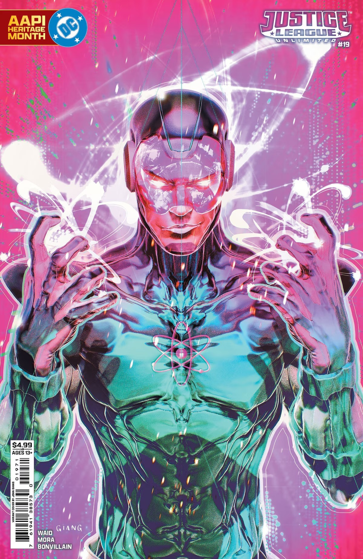 Justice League Unlimited #19, featuring the Atom (Ryan Choi)