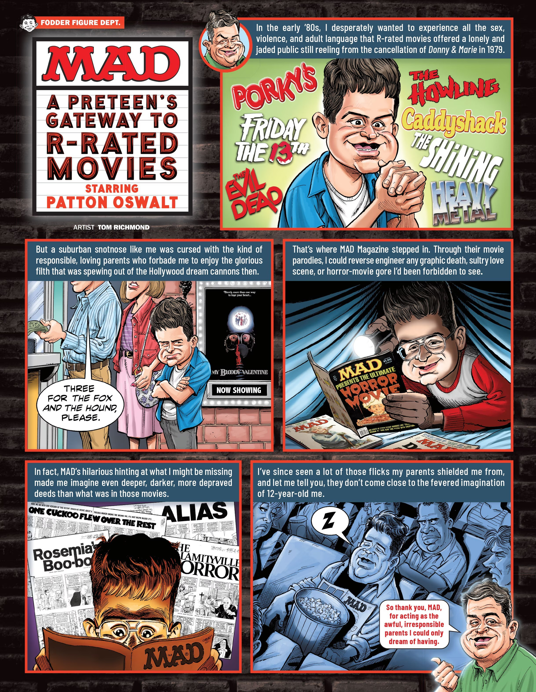 MAD tribute by Patton Oswalt