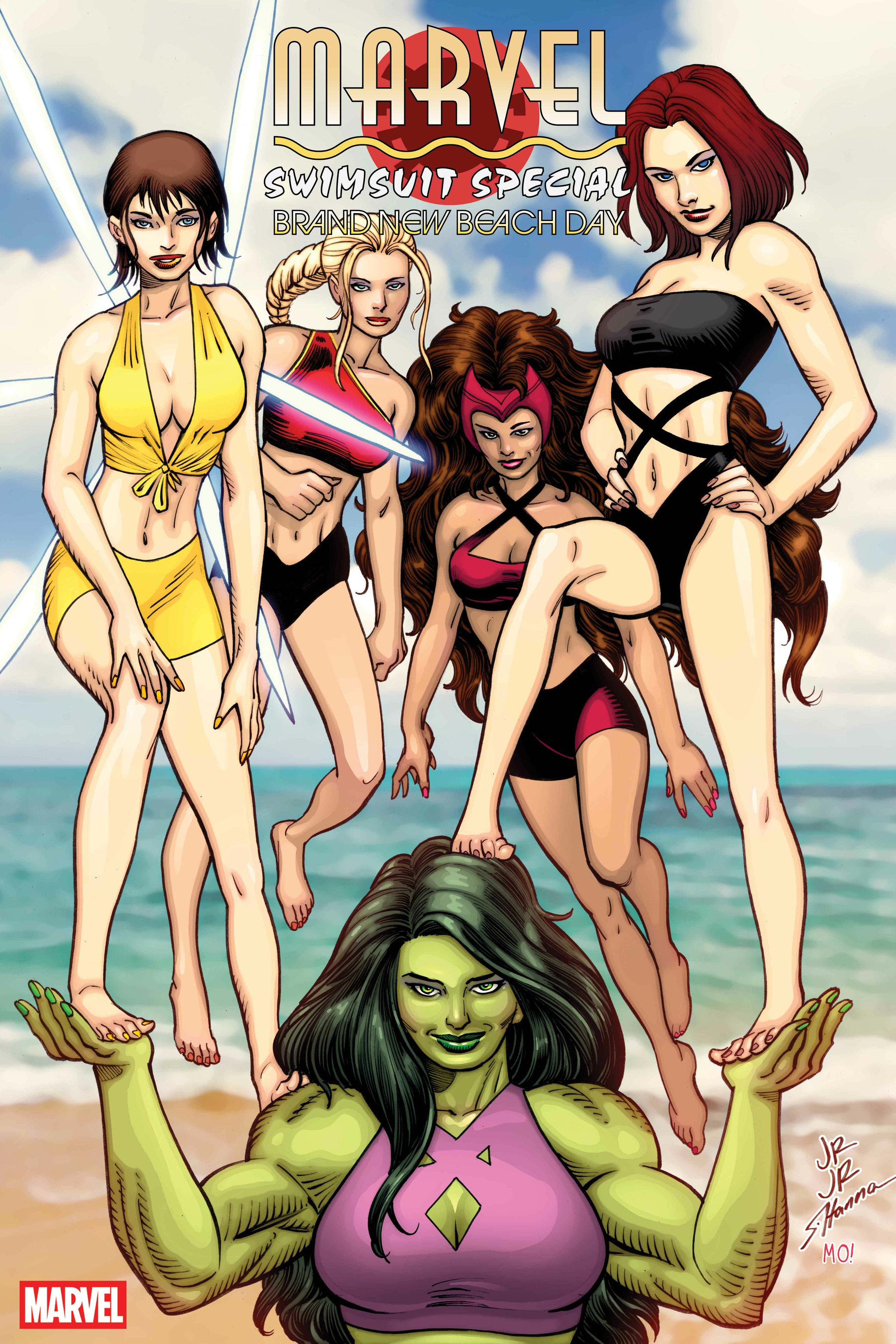 MARVEL SWIMSUIT SPECIAL: BRAND NEW BEACH DAY #1