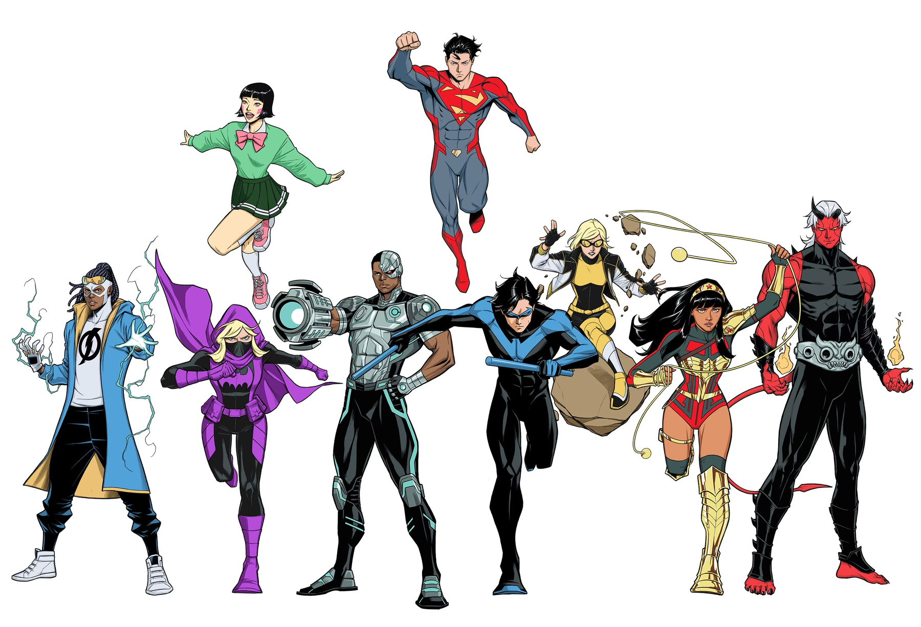 New Titans #38 promo art by Sami Basri