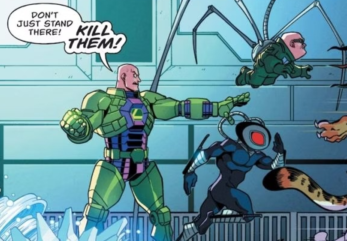 DC x Sonic The Hedgehog: Metal Legion #5 Preview