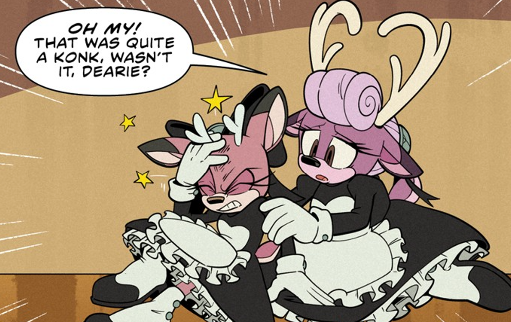 Sonic The Hedgehog #89 Preview: Etiquette meets eldritch