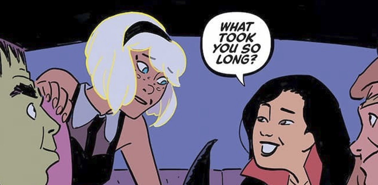 Oni Press releases a SABRINA THE TEENAGE WITCH #1 extended preview