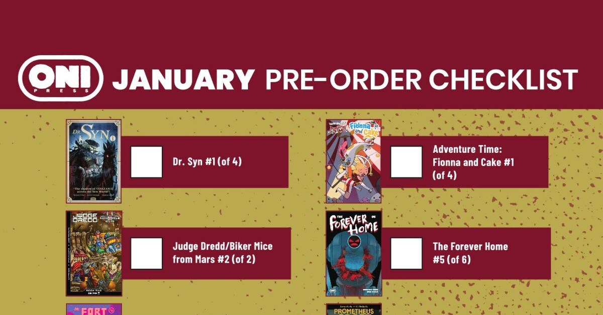 Oni Press Extended Forecast for October 14, 2026