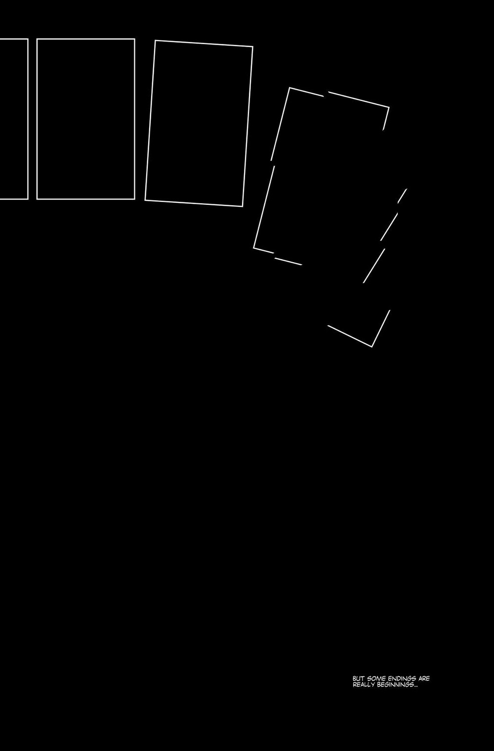 The image features several rectangles arranged in a curved pattern with a message in the bottom corner reading, But some sounds are best left unheard.