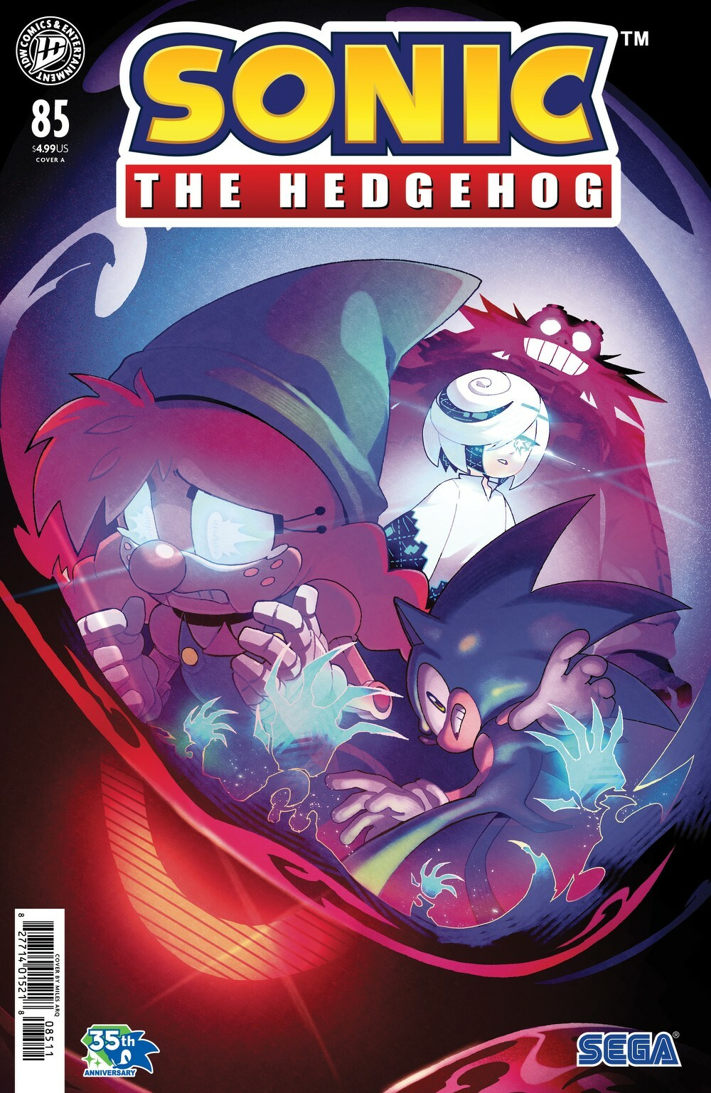 ComicList Previews - SONIC THE HEDGEHOG #85 thumbnail