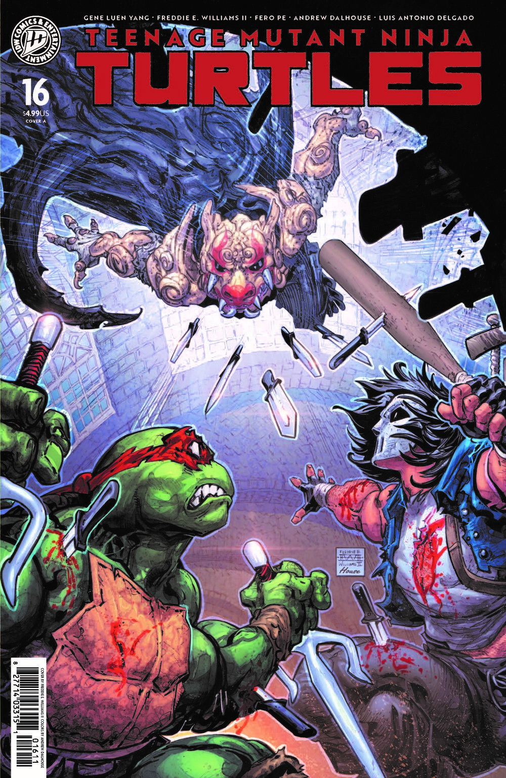 ComicList Previews - TEENAGE MUTANT NINJA TURTLES #16 thumbnail