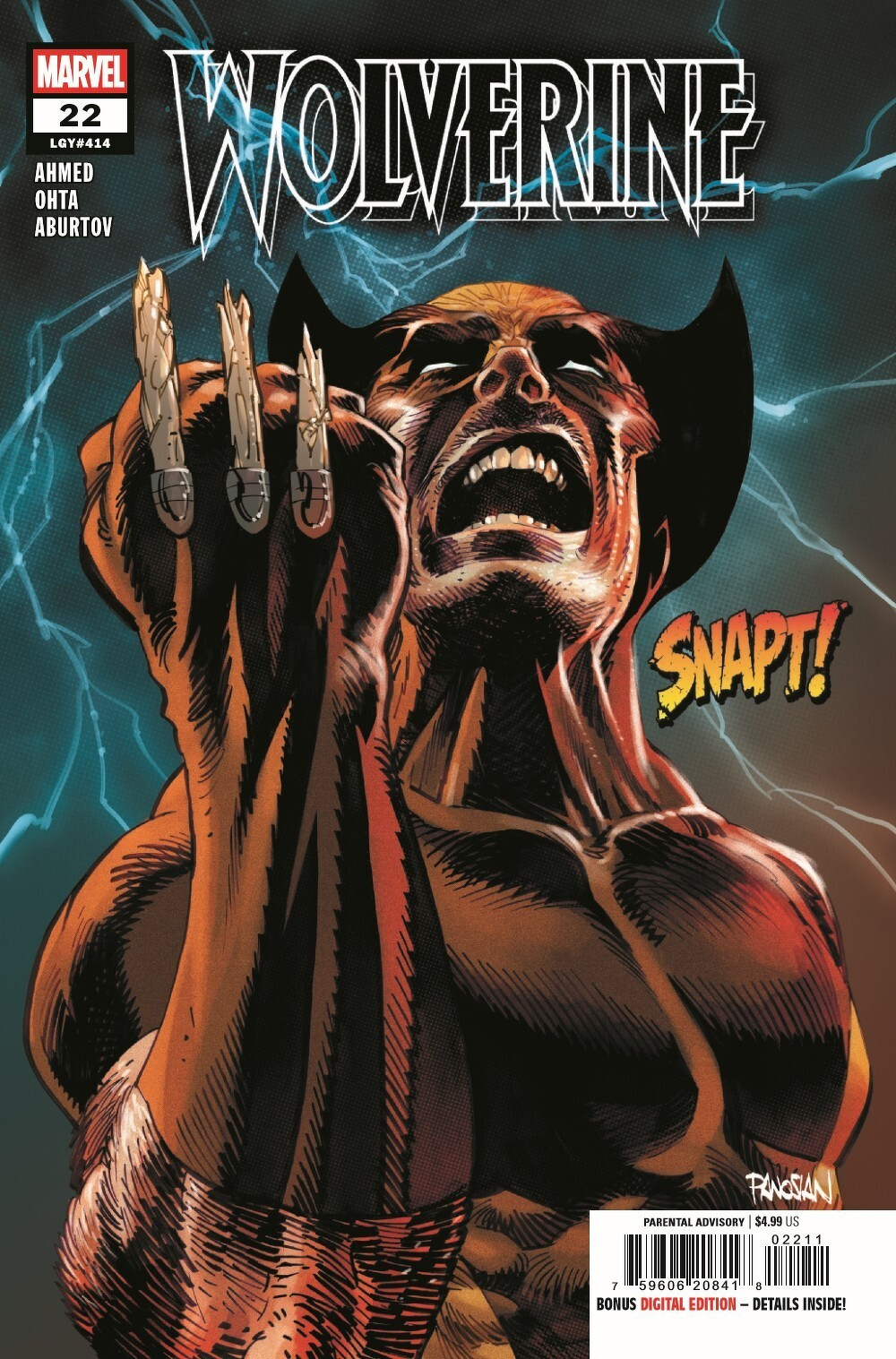 Chuck's Previews - WOLVERINE #22 thumbnail