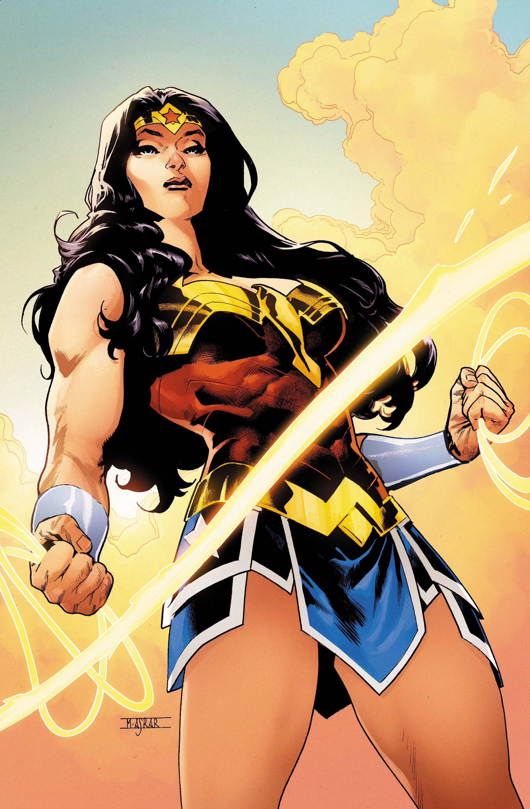 Wonder Woman #37 variant covers by David Nakayama, Kyuyong Eom, and Mahmud A. Asrar