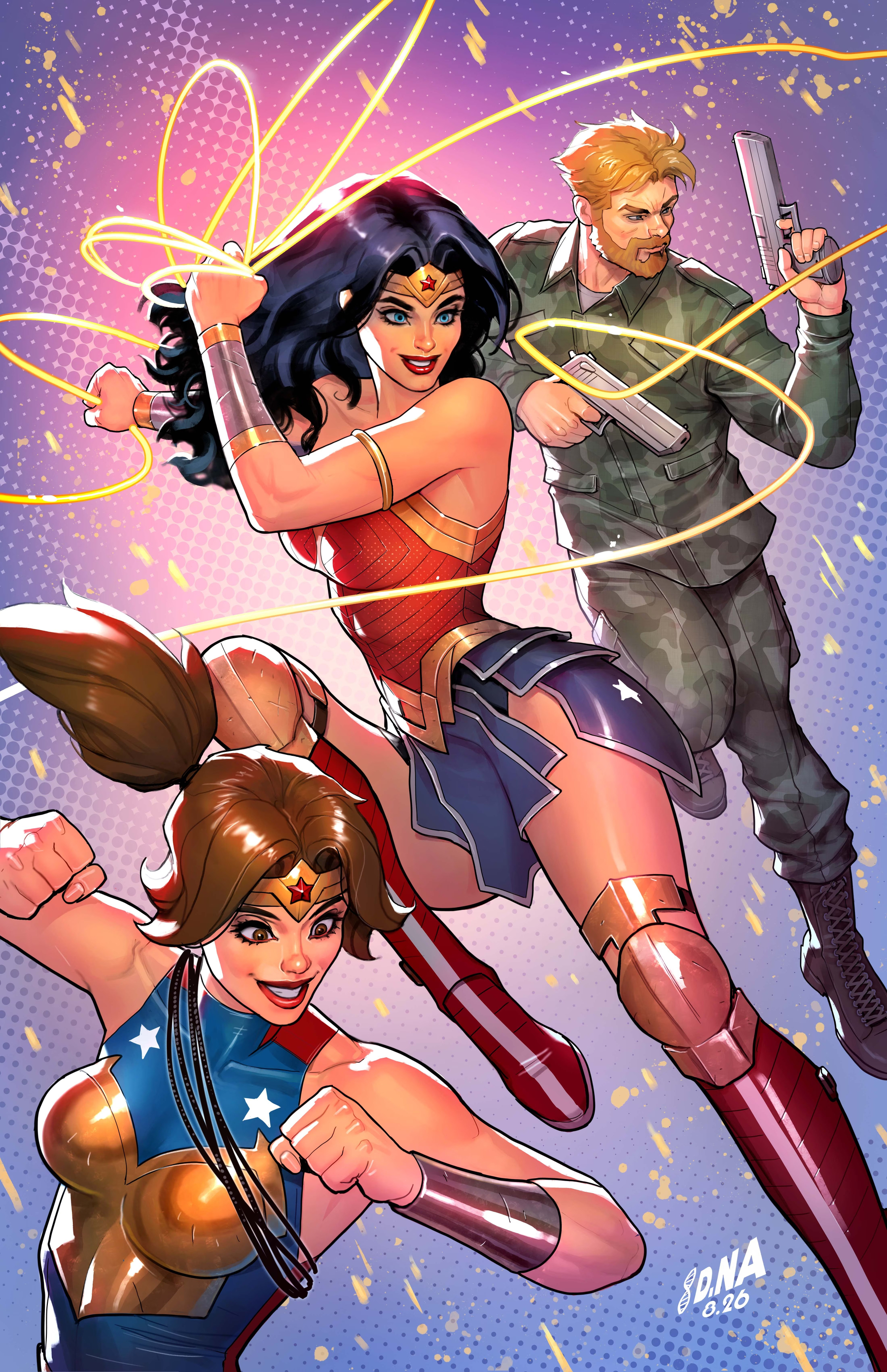 Wonder Woman #40 variant cover by David Nakayama