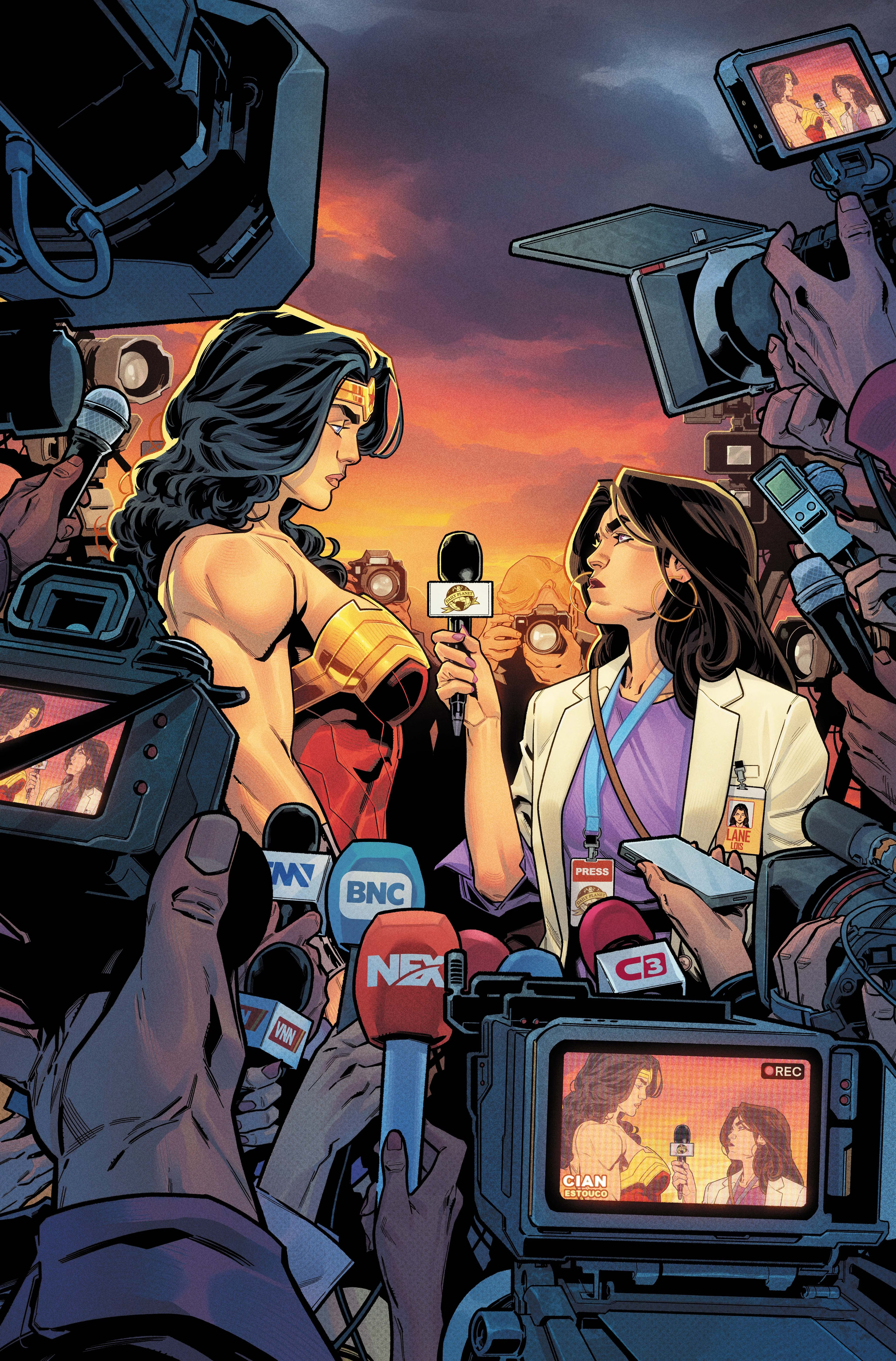 Wonder Woman #41 variant cover by Cian Tormey