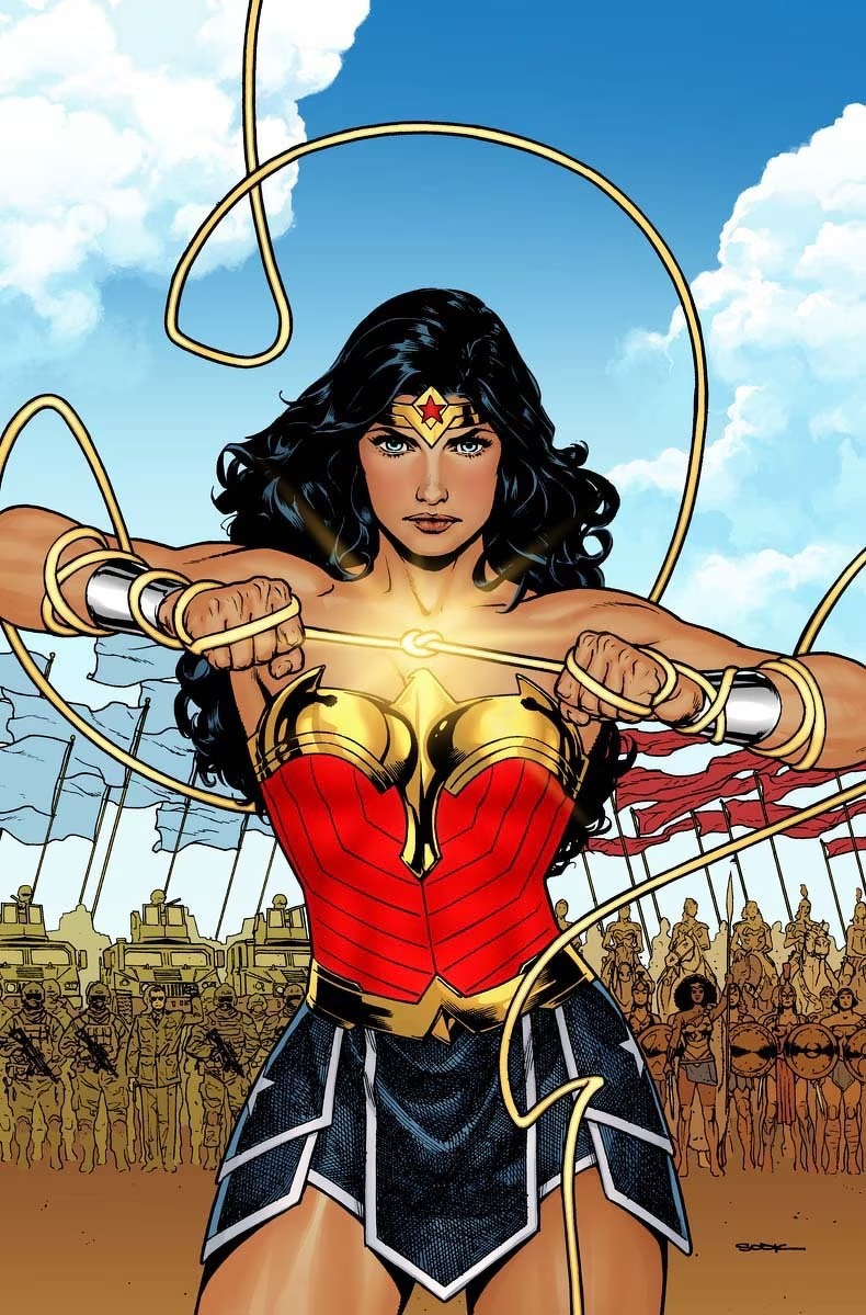 Wonder Woman #41 main cover by Ryan Sook