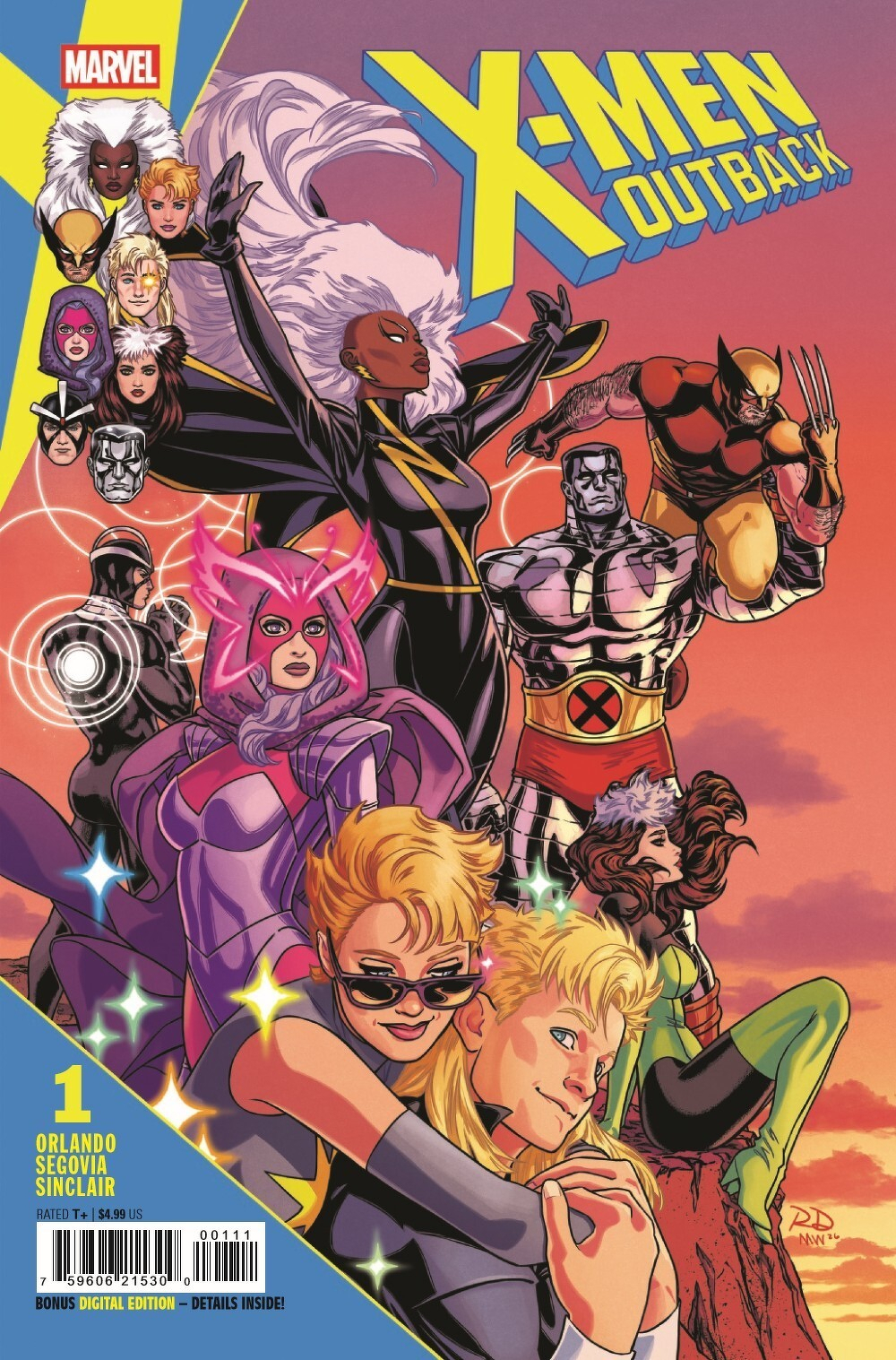 Chuck's Previews - X-MEN: OUTBACK #1 (OF 5) thumbnail