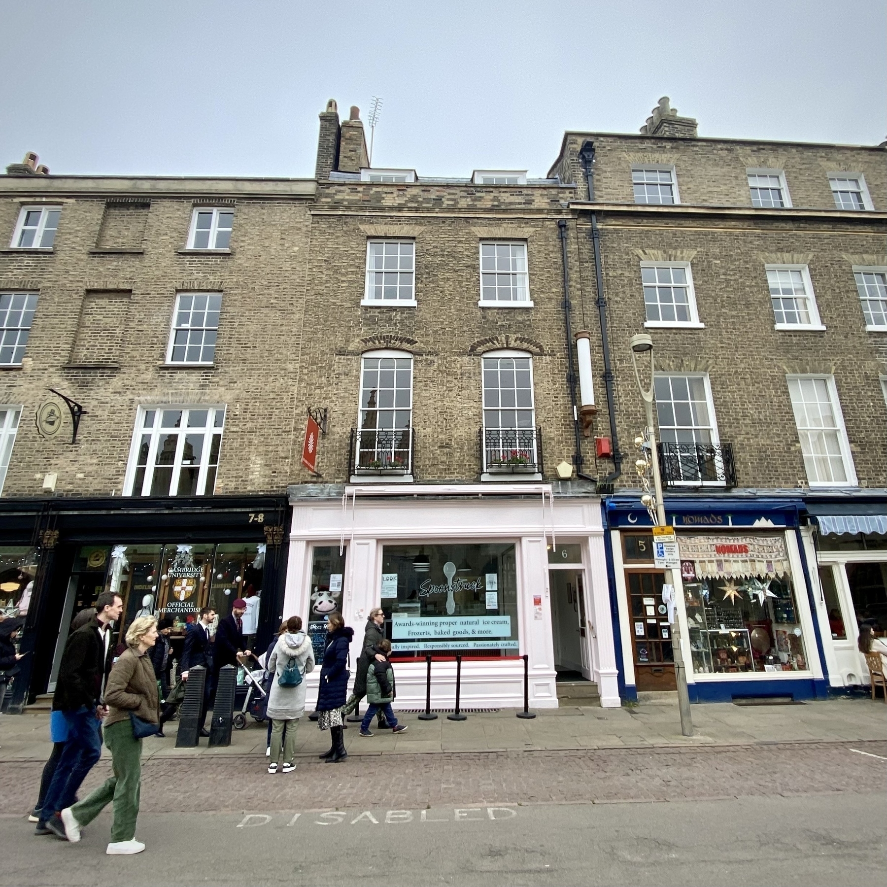 The former offices of Uncle Sir Clive at 6 Kings Parade