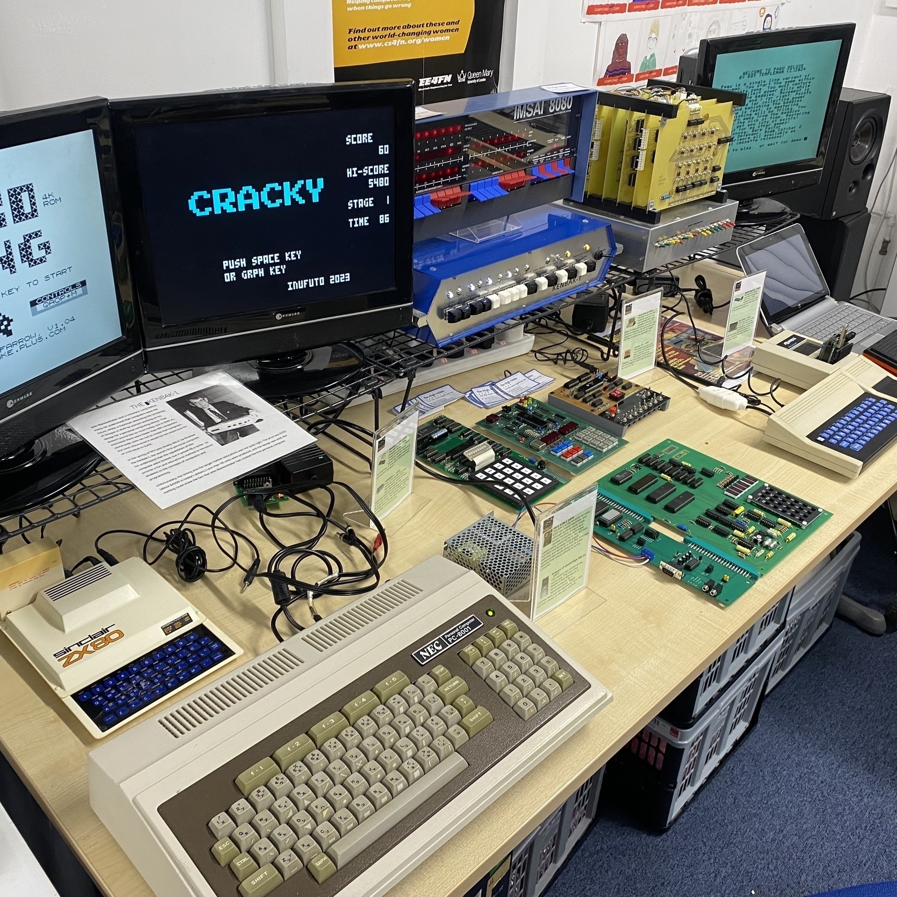 Several computing devices showing key-based entry systems from simple keypads and membrane keyboards to full travel keys.