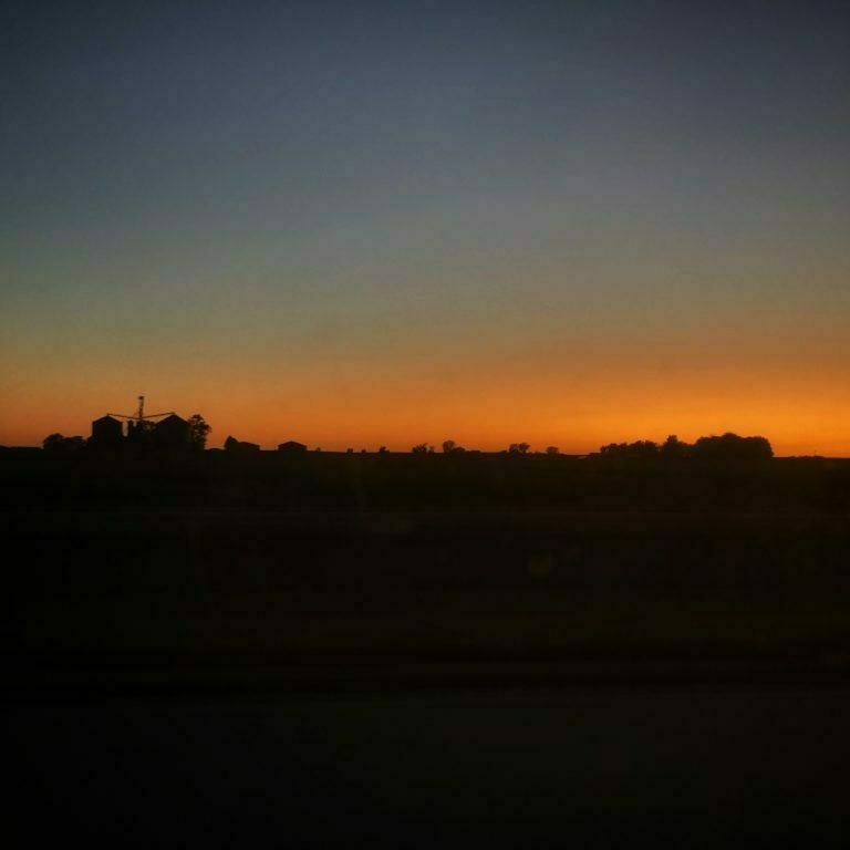 Farm Country Sunset
