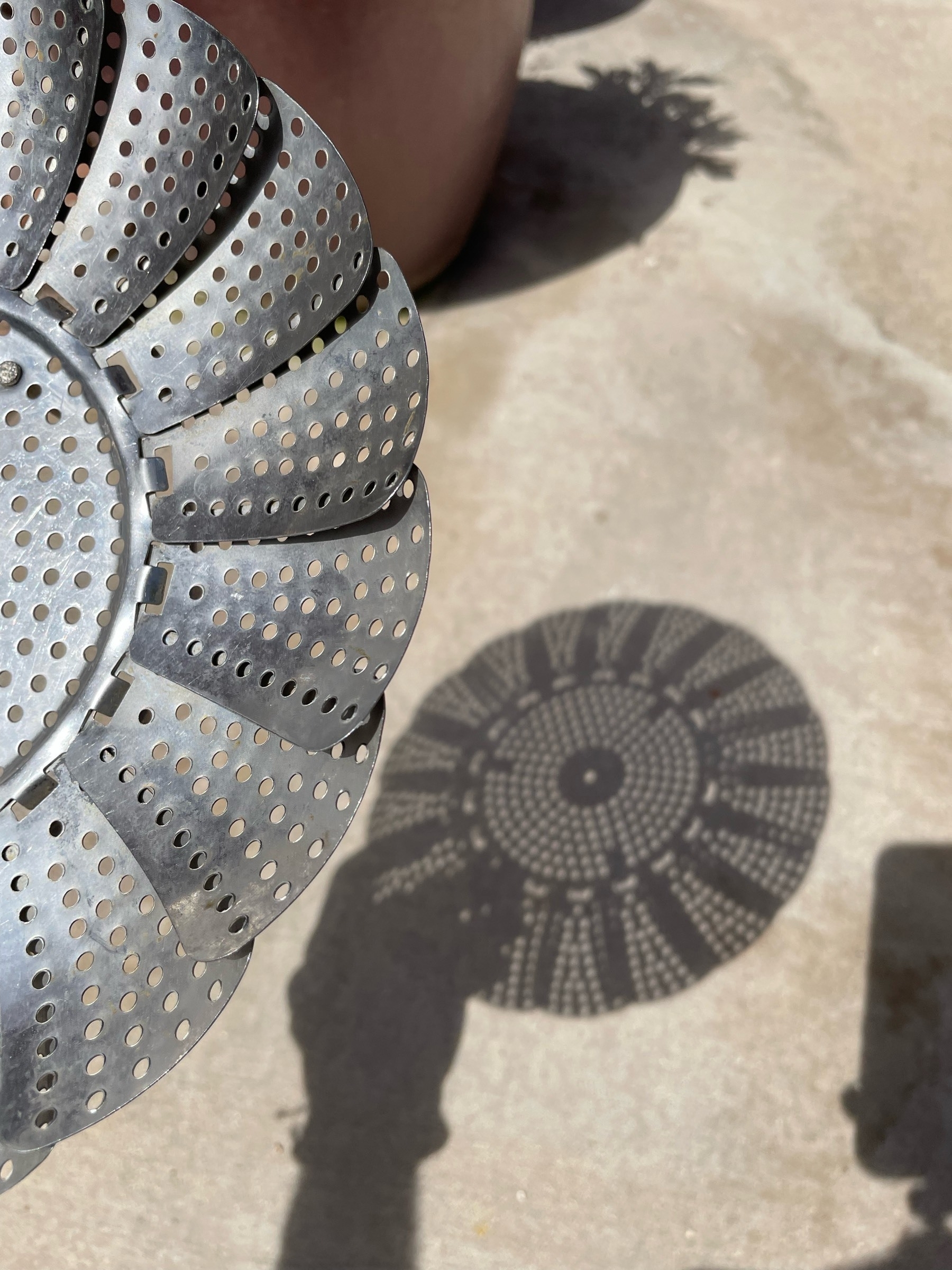 Colander and an eclipse 