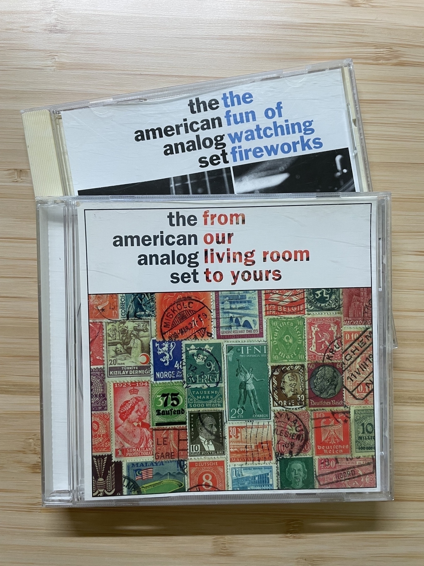 Two American Analog Set albums on CD