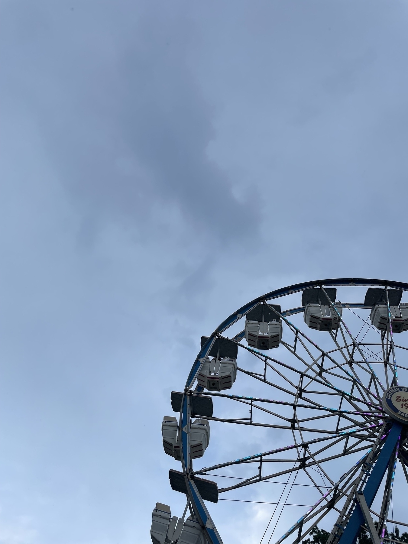 Ferris wheel at the county fair