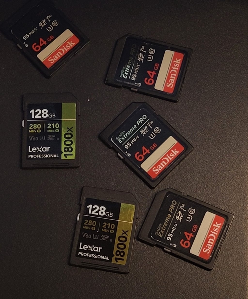 SD cards 