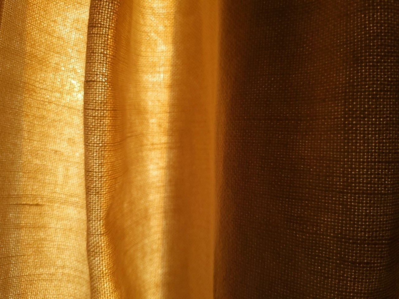 Light through a curtain 