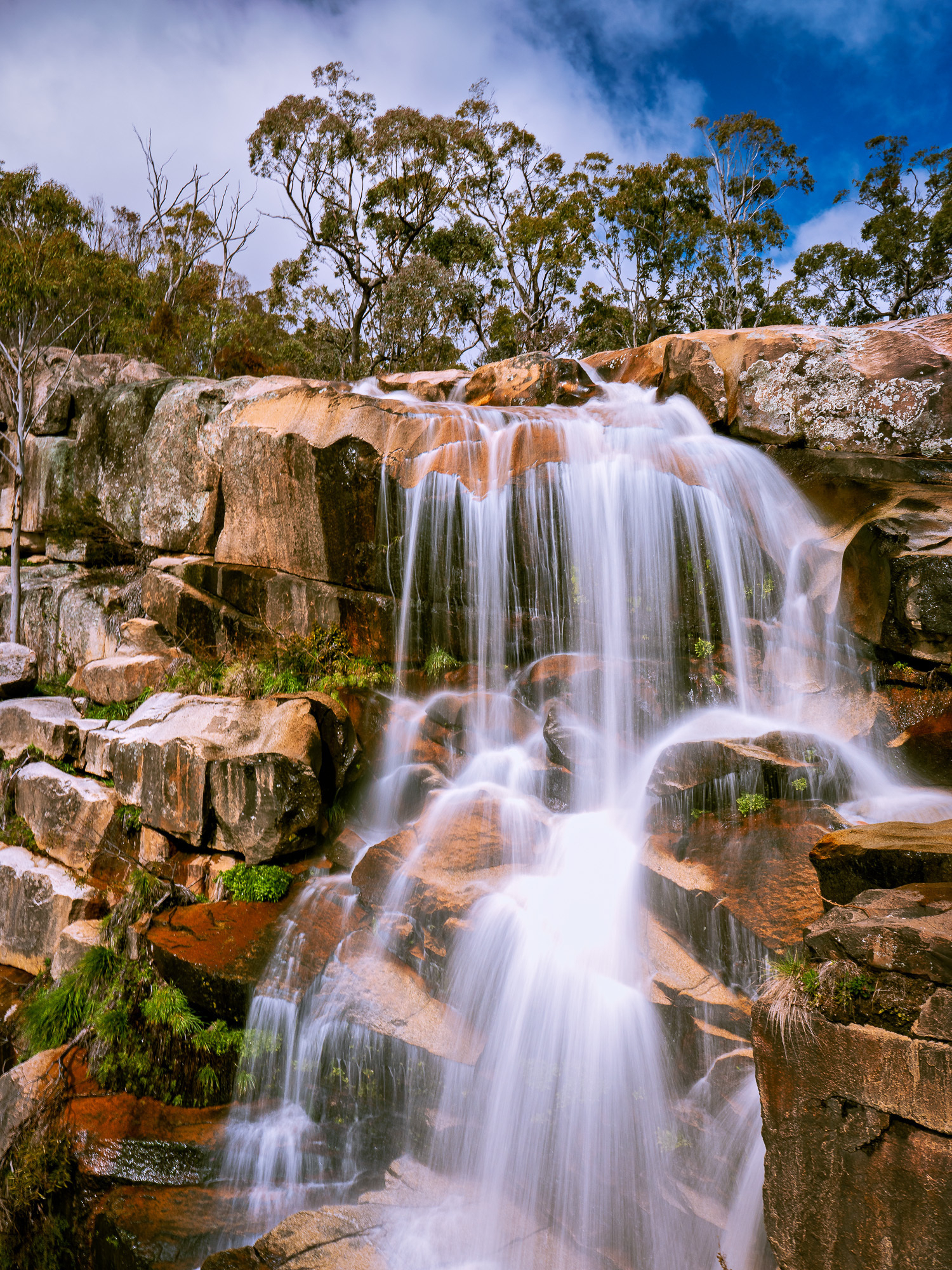 Image of the Gibraltar Falls waterfall near Canberra, Australia