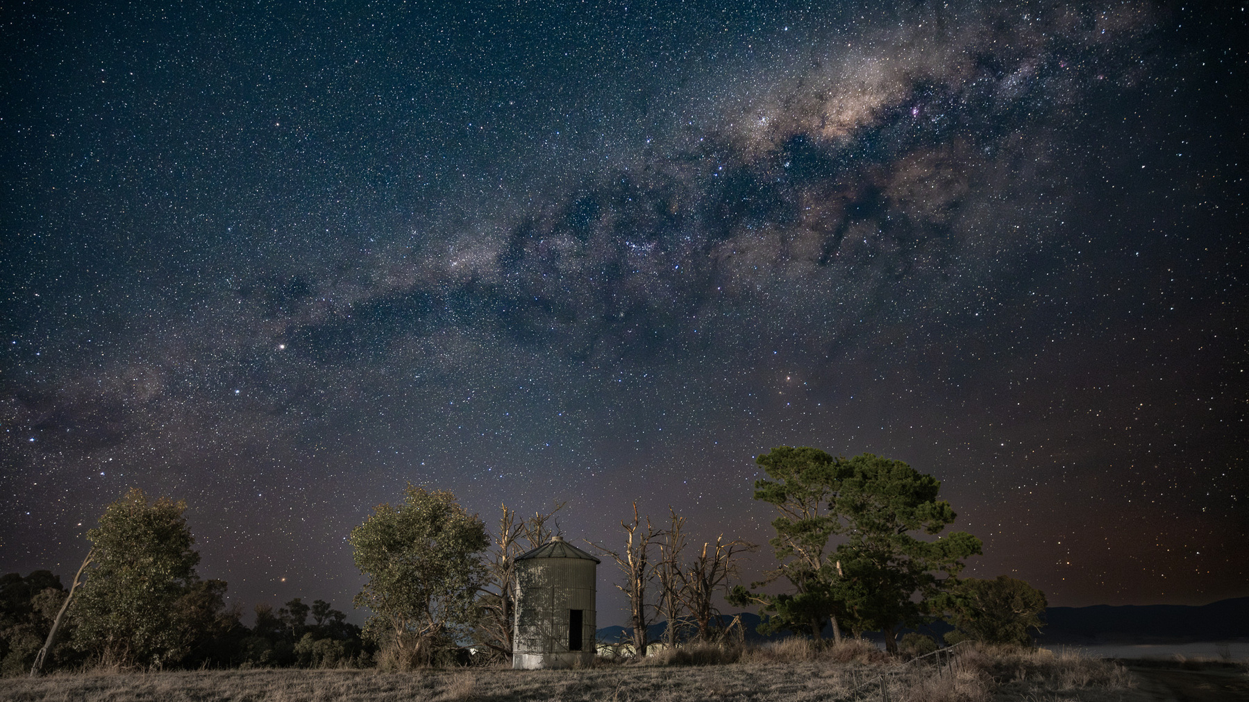 Milky Way over Strathnairn, Canberra.