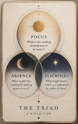 THE TRIAD card front